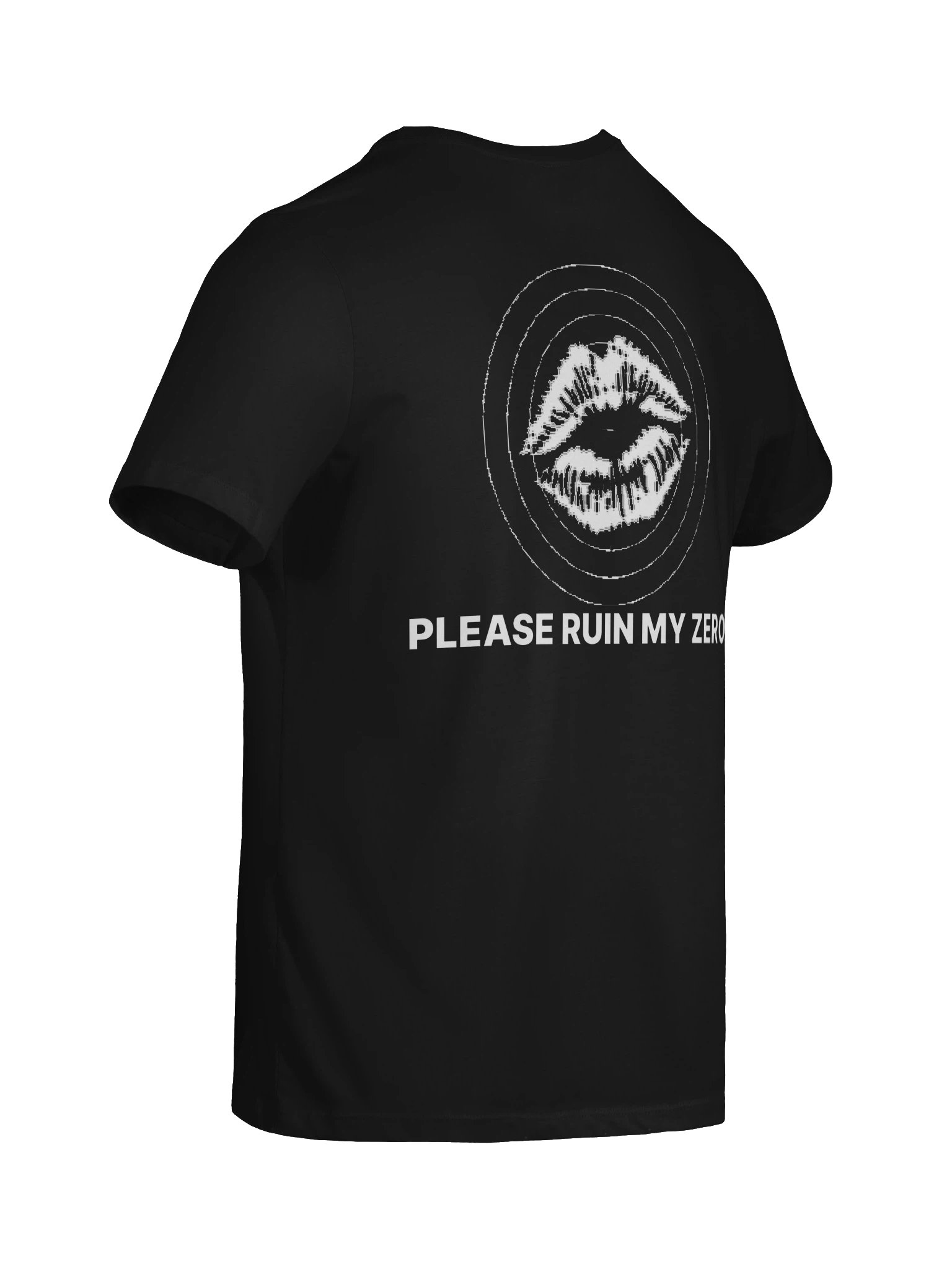 No ShopCo Women's Black Tee - Please Ruin My Zero product image (10)