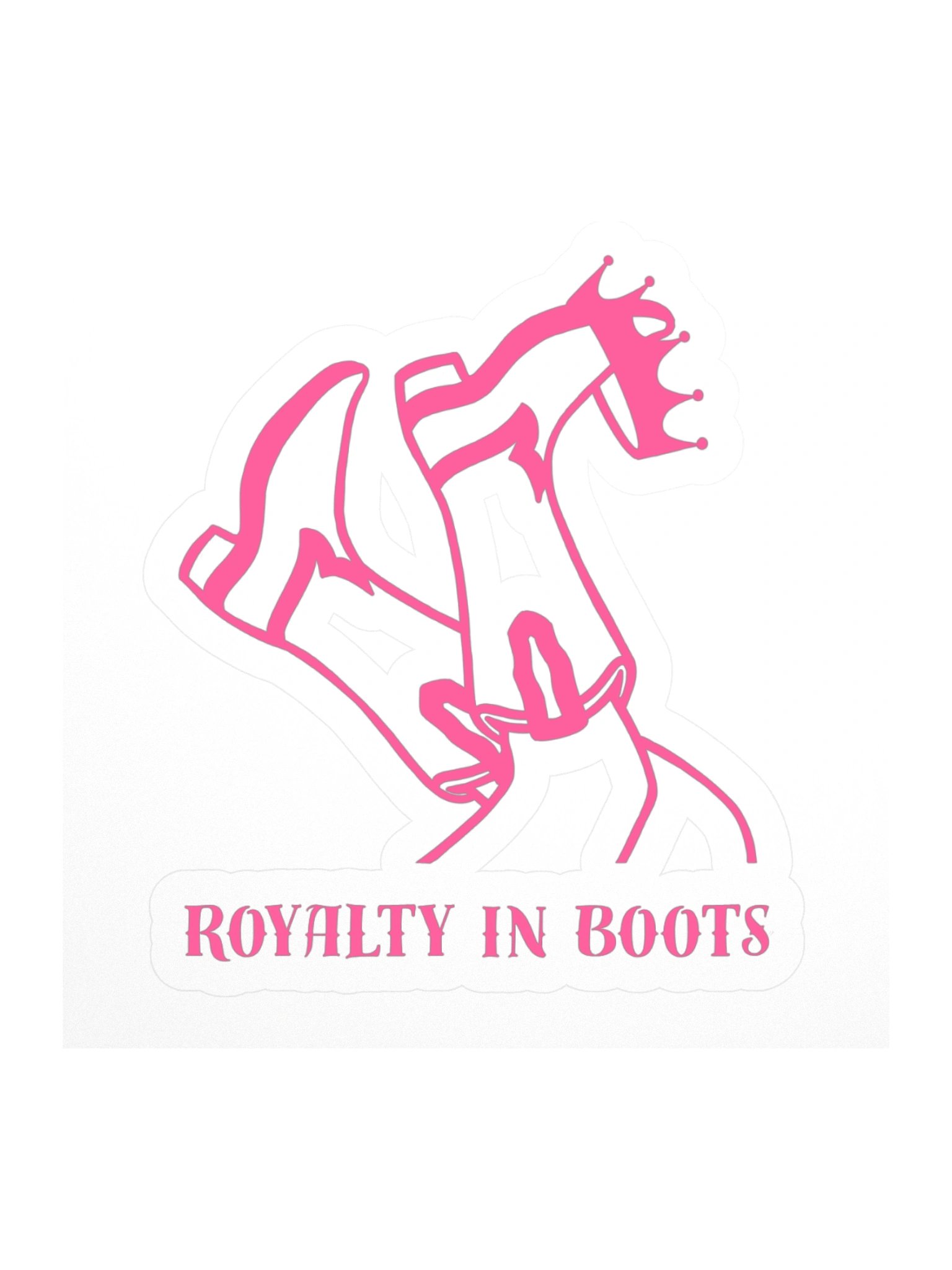 Pink Royalty Sticker product image (1)