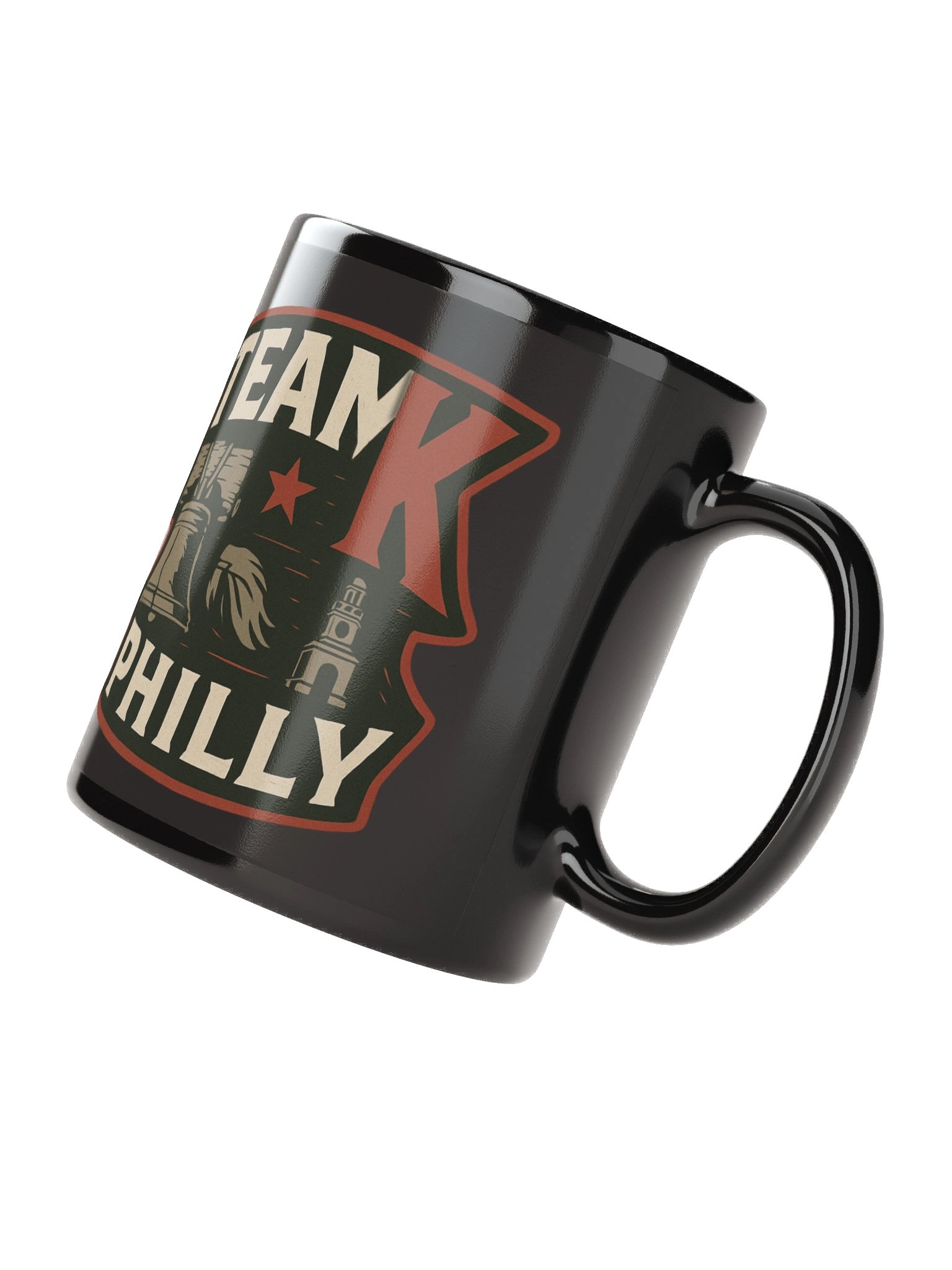 Team K Philly Black Mug product image (4)