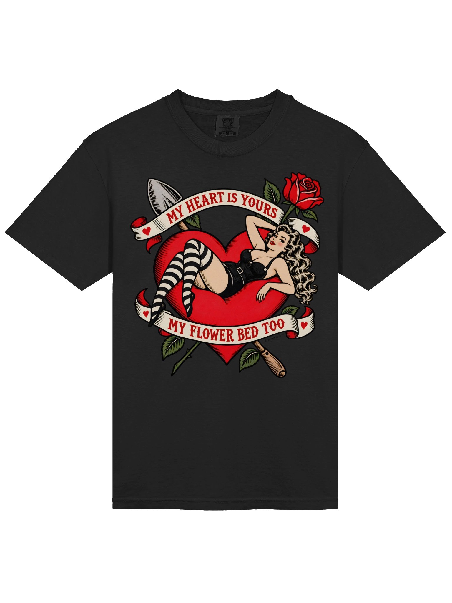 My Heart Is Yours Vintage Pin-Up Tee product image (9)