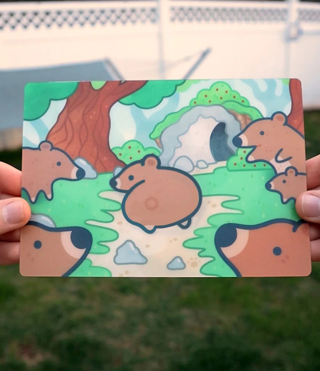Bear Twerk Animated Print product image (1)