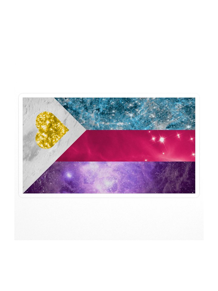 Poly Space Pride Sticker product image (1)