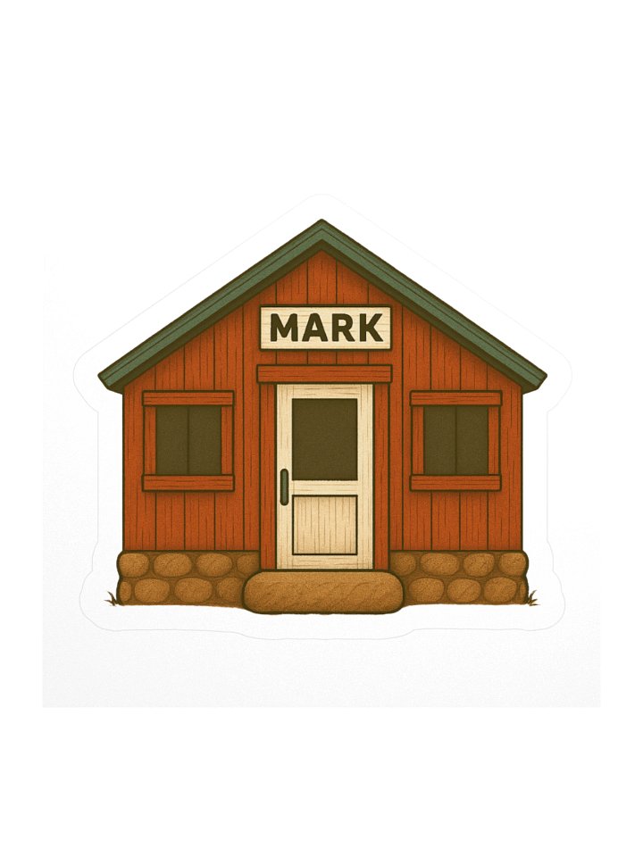 Cabin Mark Sticker product image (1)