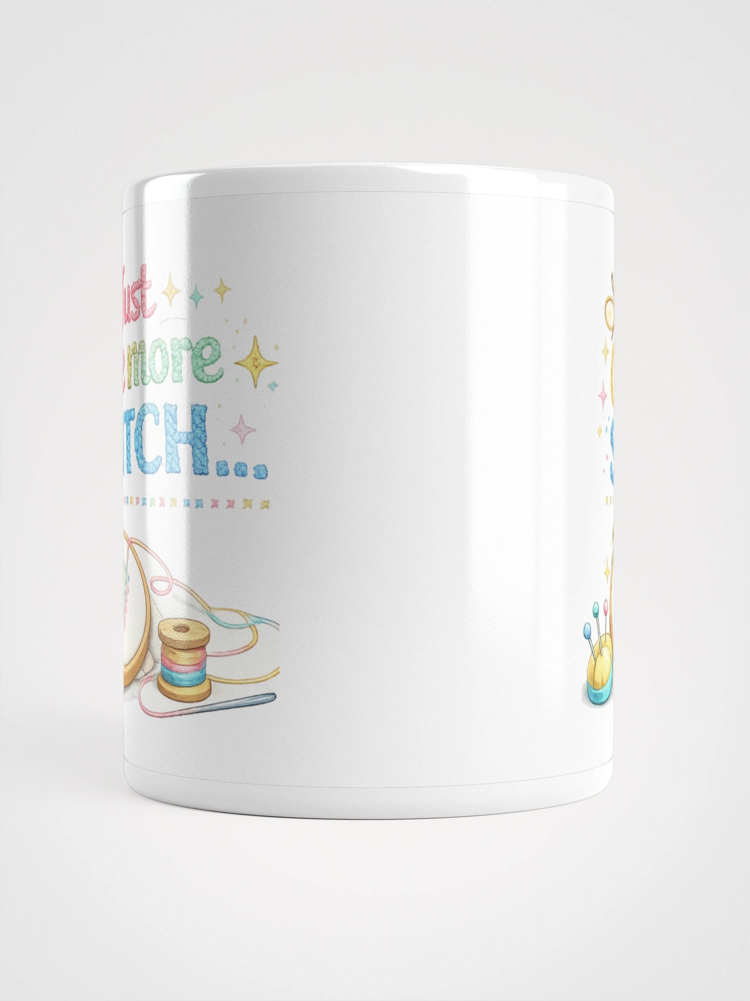 Just one more stitch Mug product image (3)