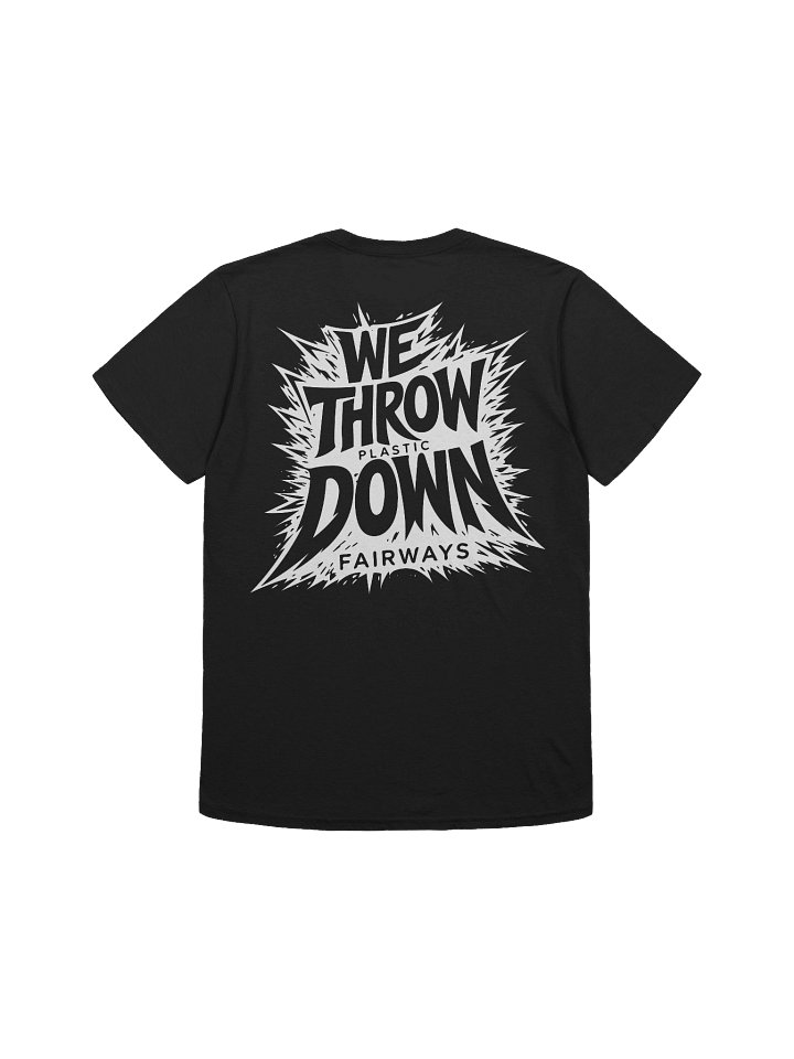 We Throw Down Tee - White product image (1)
