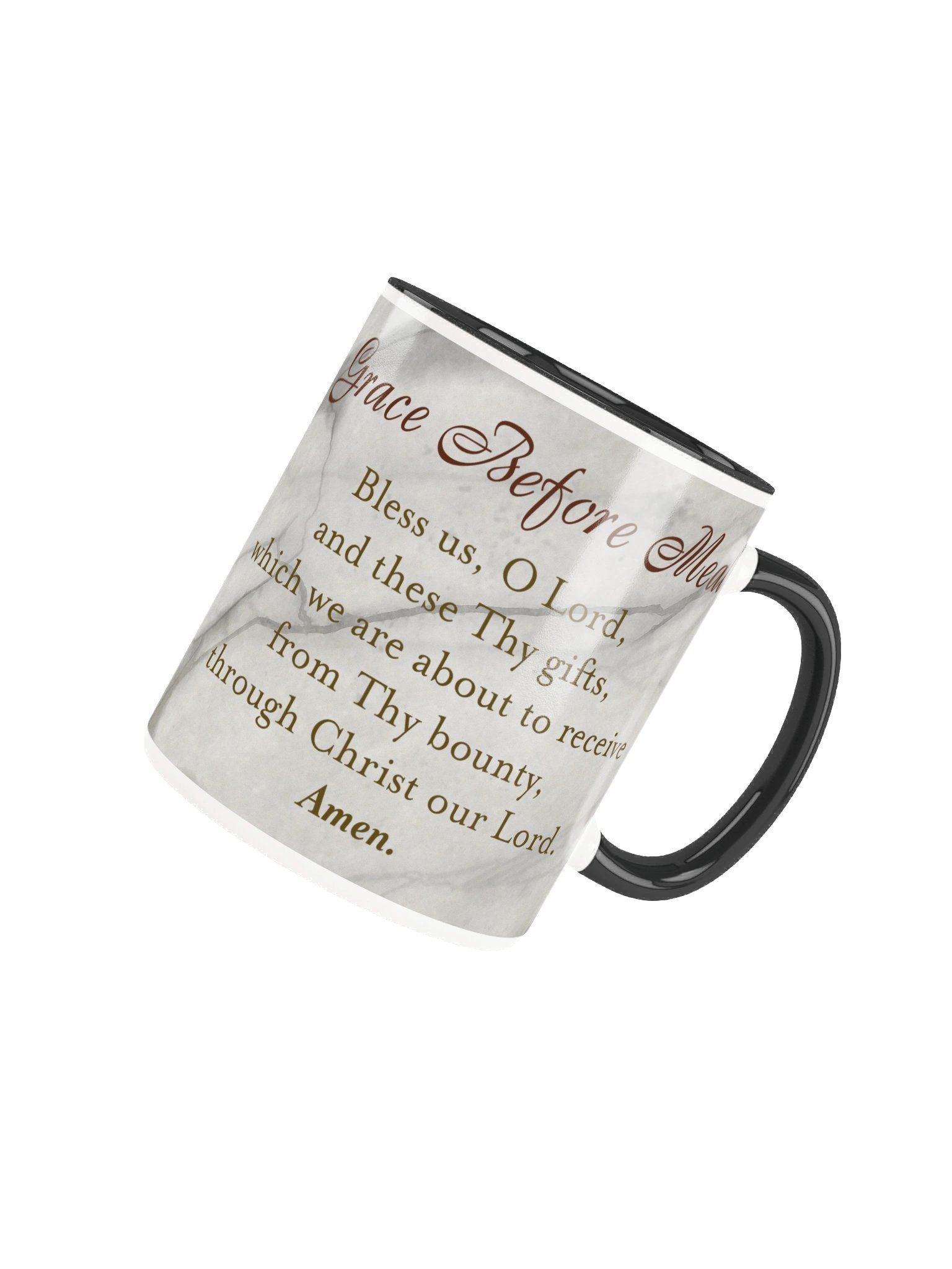 Grace Before Meals Prayer Mug product image (4)