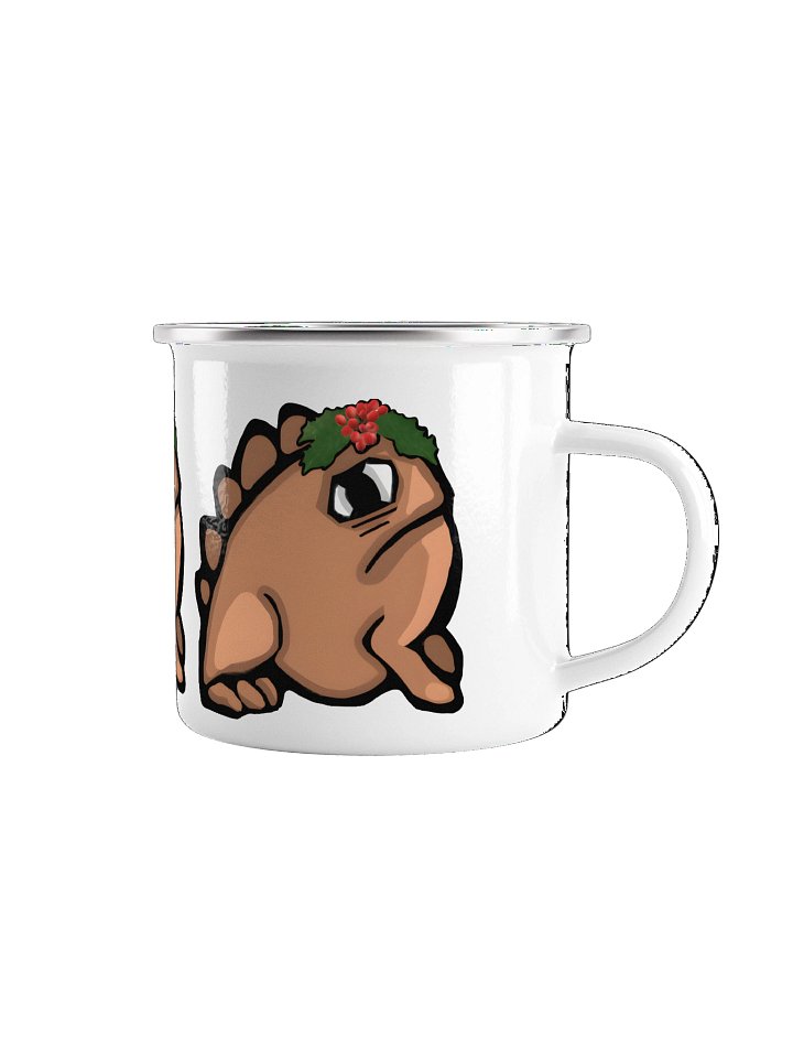 Mr Ribbits Enamel Mug (Limited Holly Edition) product image (1)