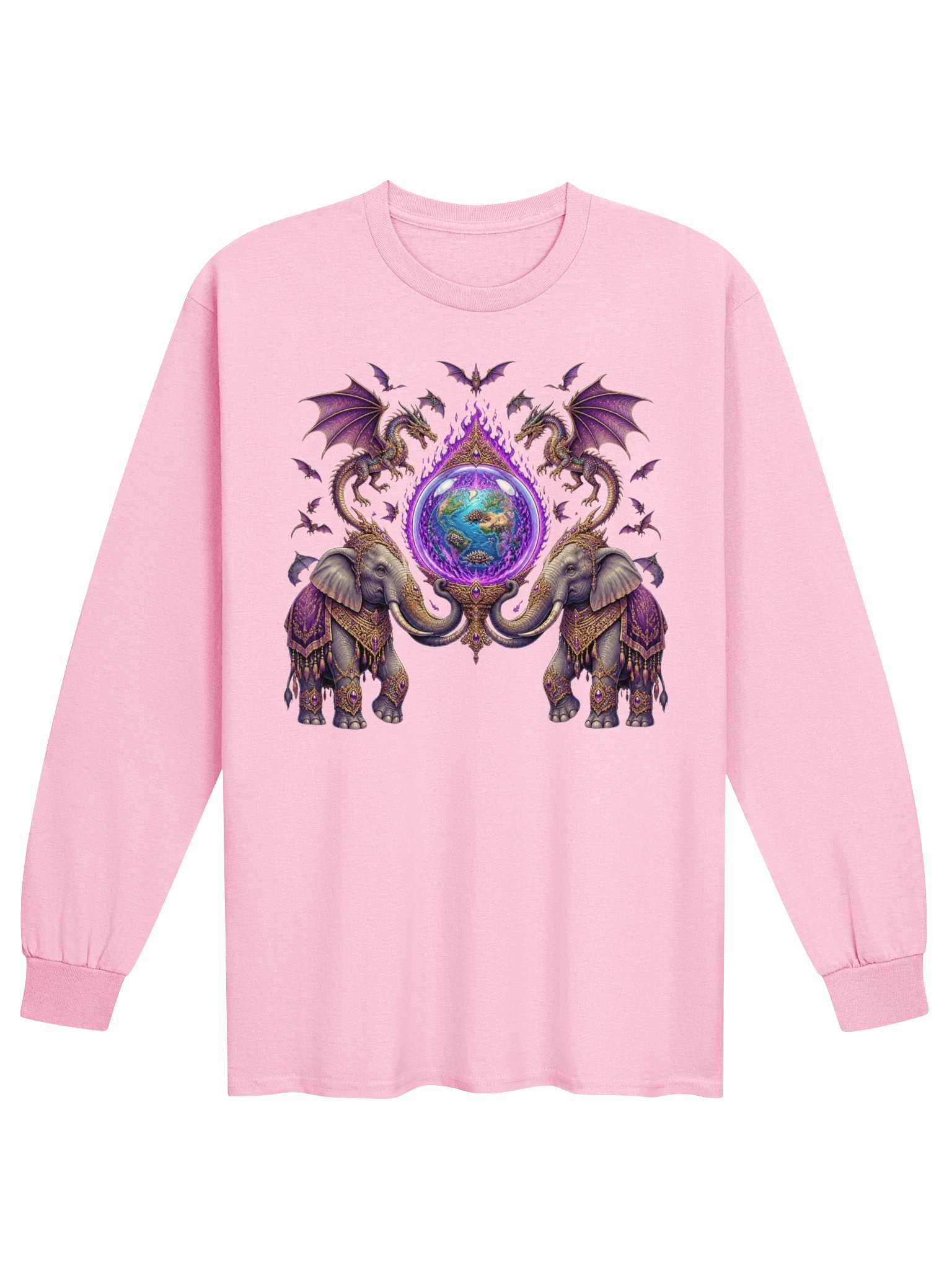 Cosmic Elephant Dragon Magic Tee product image (1)