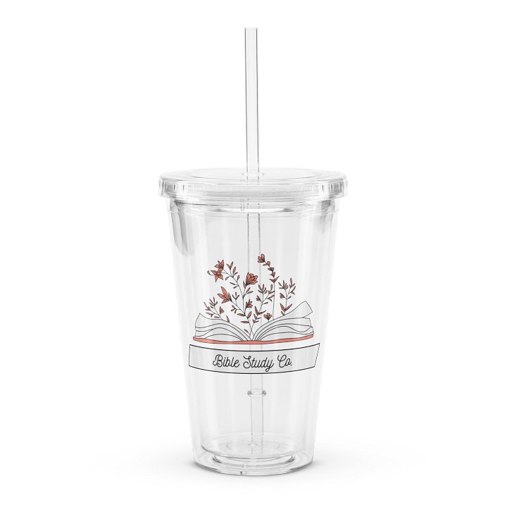 Bible Study Co. Clear Double Walled Tumbler product image (1)