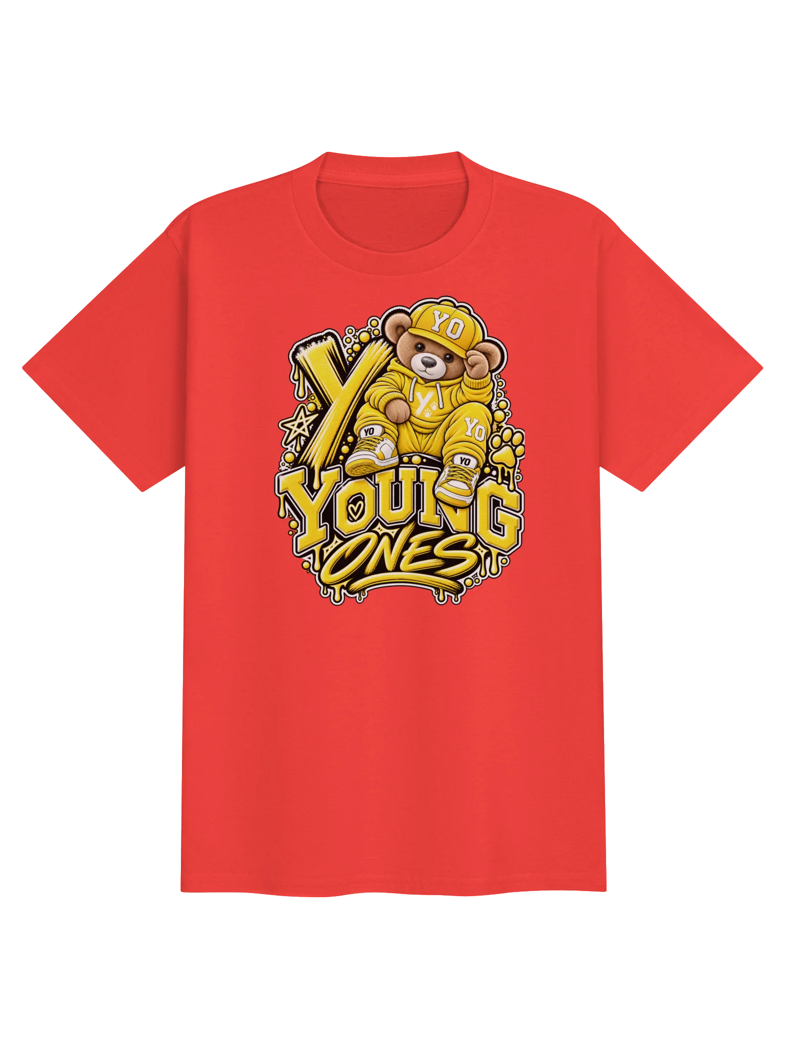 Young Ones Teddy Graffiti Youth Tee product image (3)