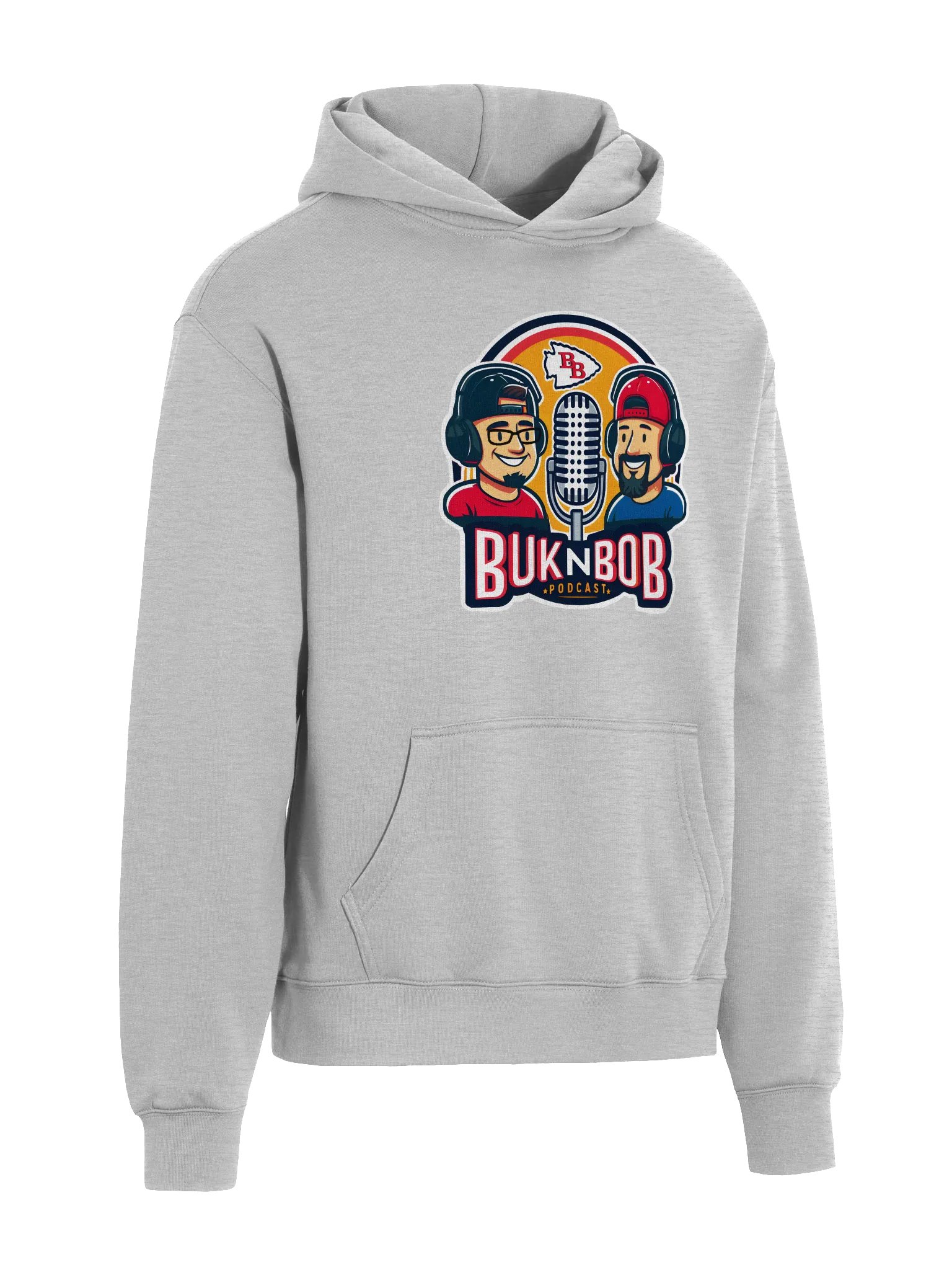 Buk N Bob Podcast Logo Hoodie product image (11)