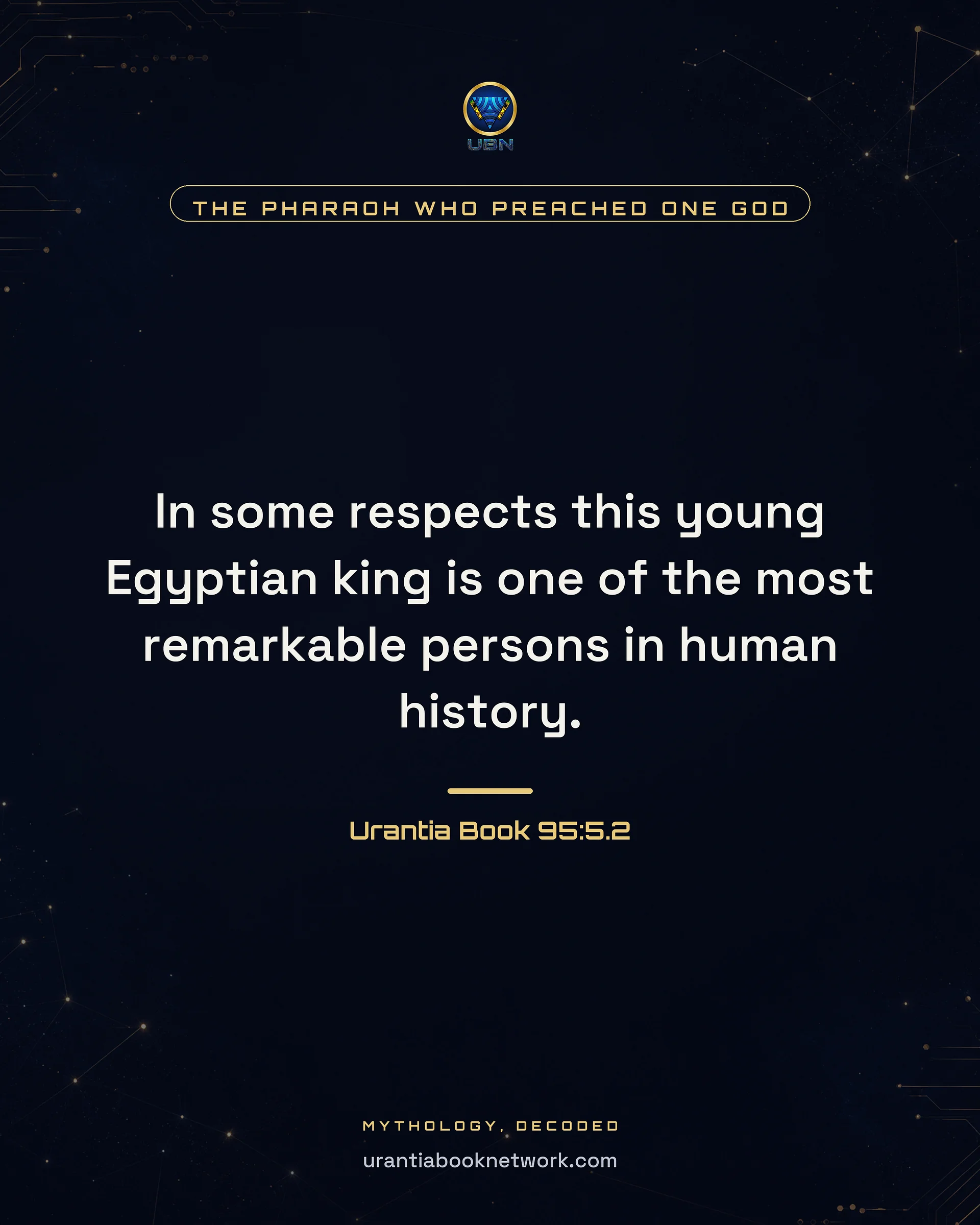 The Pharaoh Who Preached One God (decode PDF)
