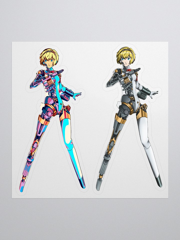 Android Girl Mark I & II Stickers product image (1)