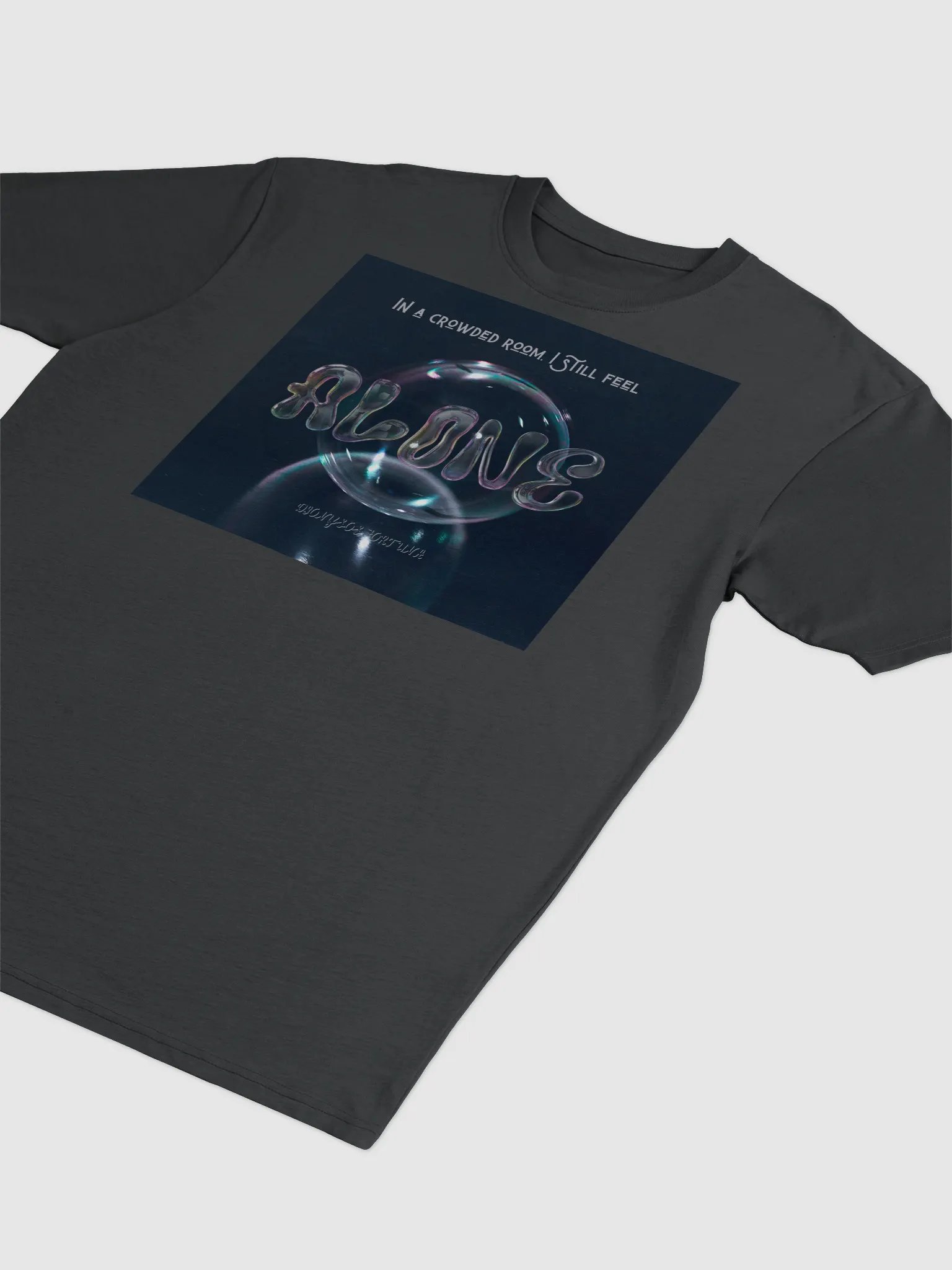 Alone bubble Stylized Men's Tee product image (3)