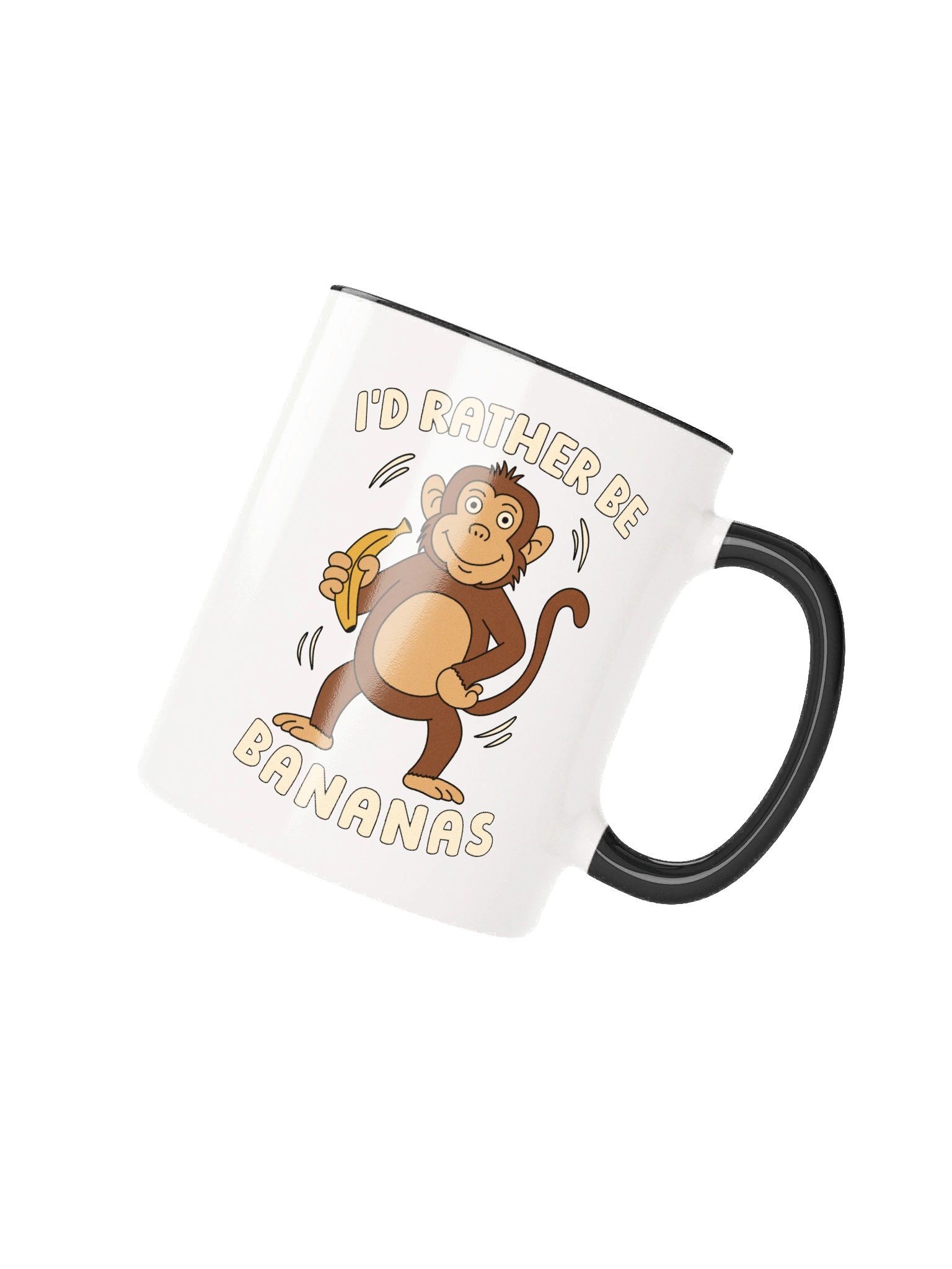 I'd Rather Be Bananas Monkey Mug product image (1)