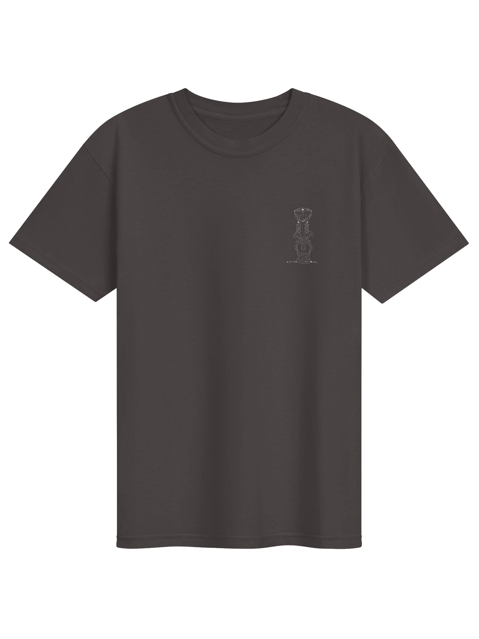 Fire Hydrant Tee White Graphic product image (1)