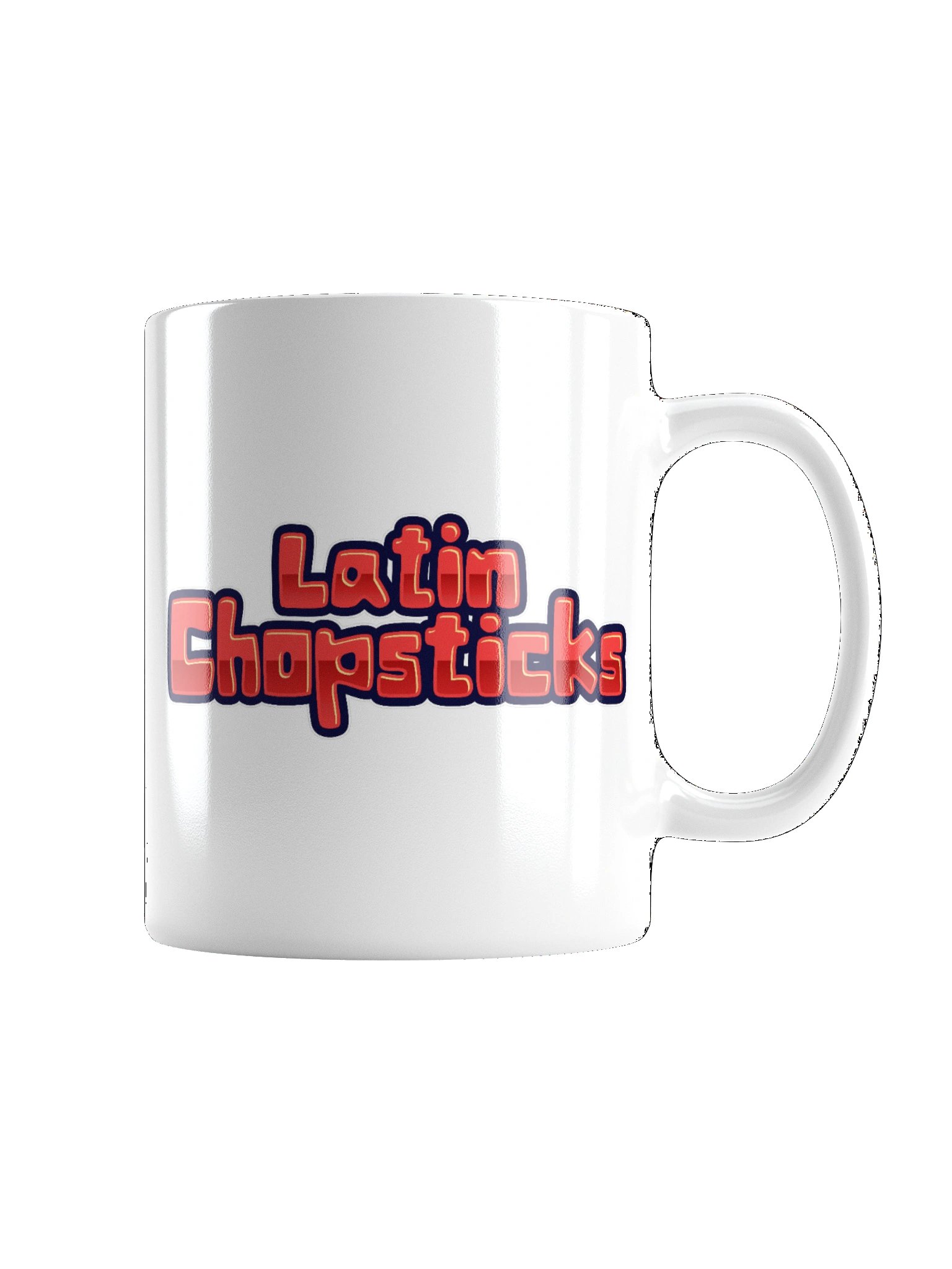 Latin Chopsticks Mug product image (3)