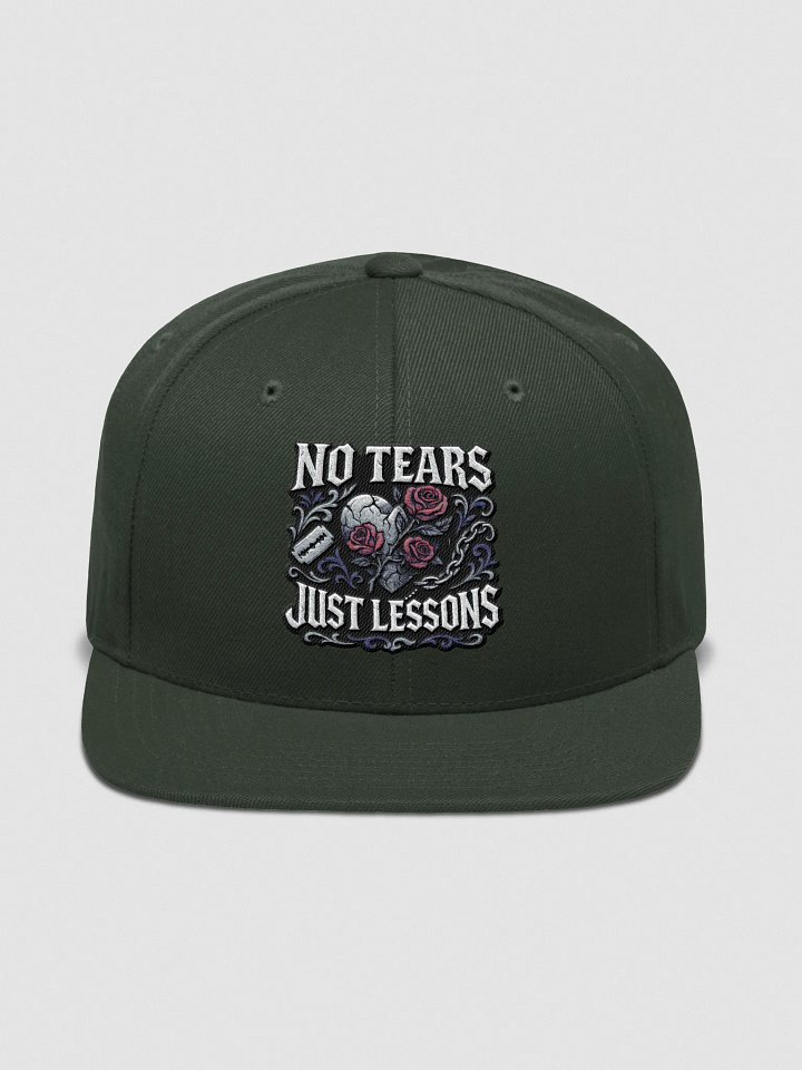 NO TEARS JUST LESSONS Snapback Cap product image (1)