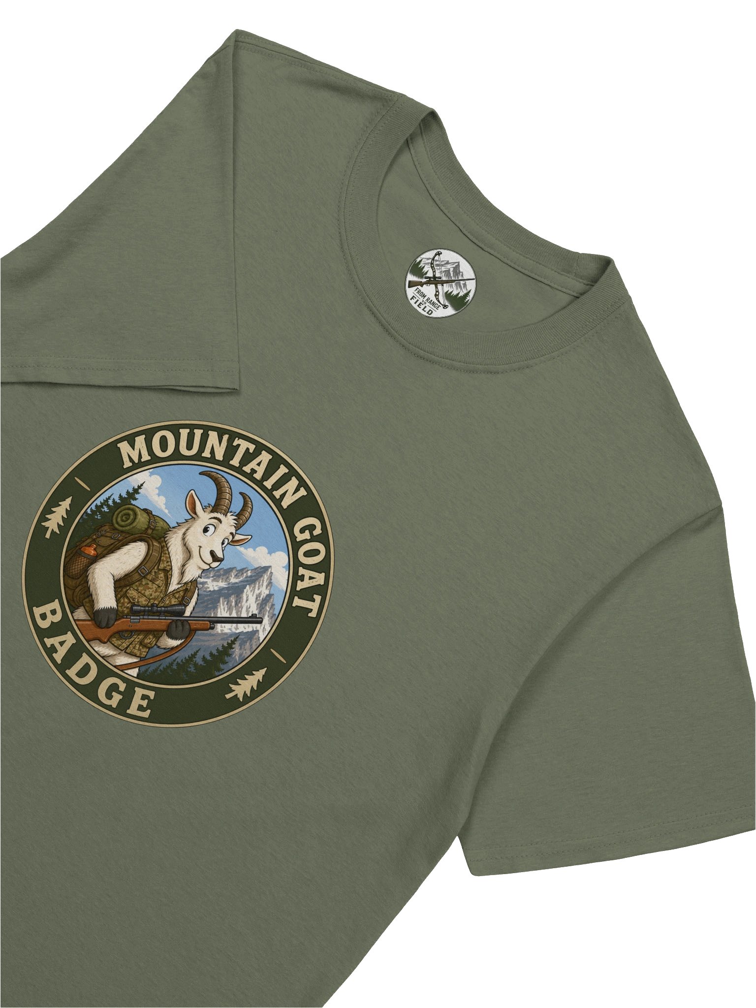 Mountain Goat Badge Tee product image (69)