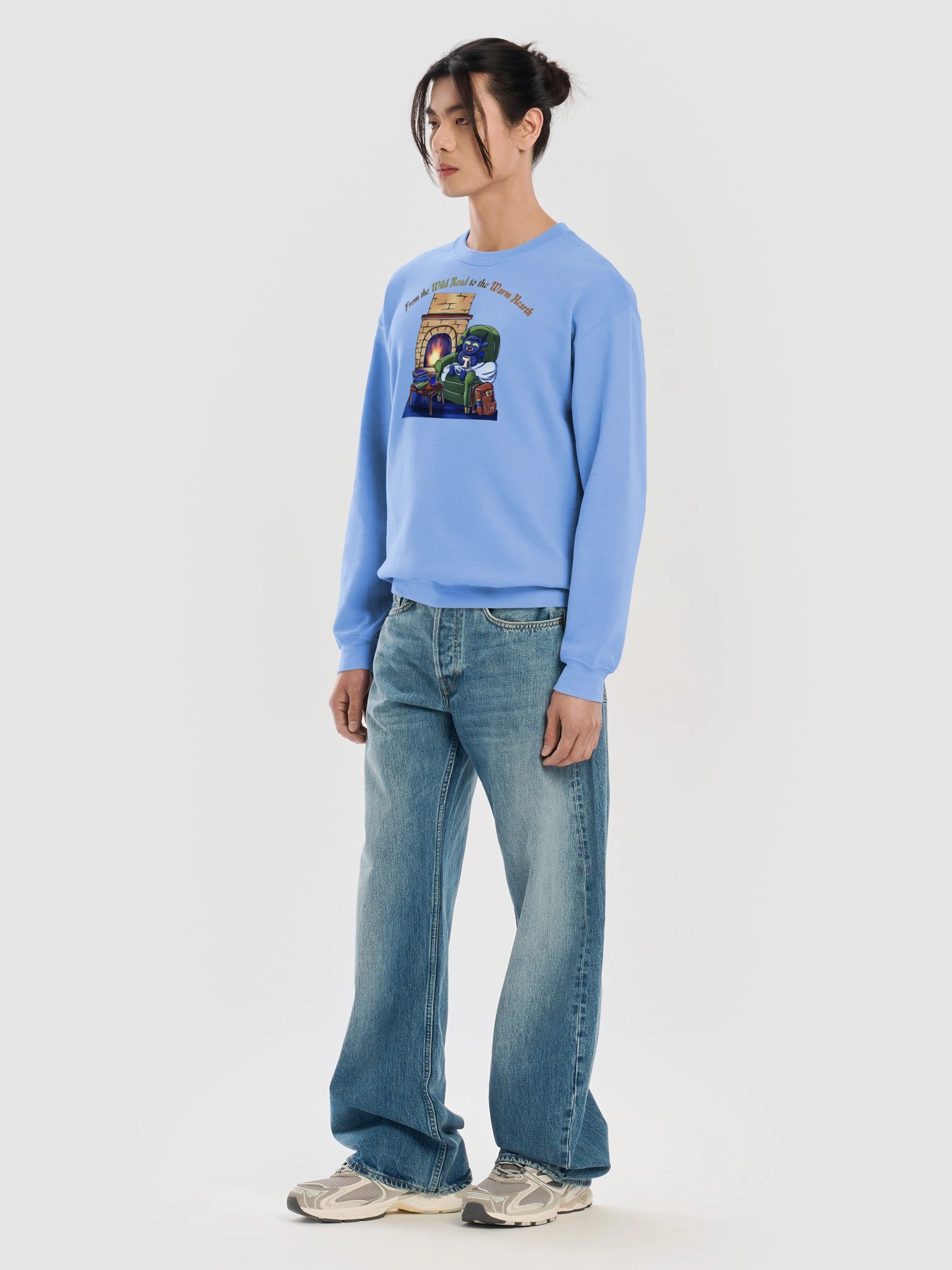 Wild Road to Warm Hearth Crewneck Sweathirt product image (78)