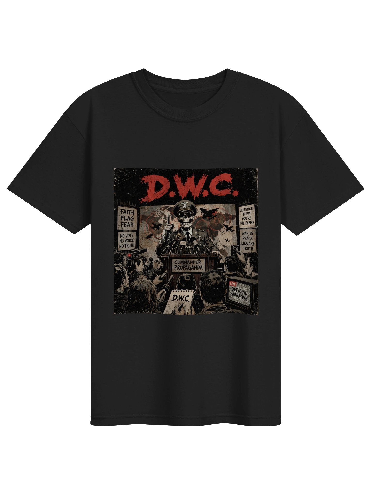 D.W.C. (Commander Propaganda) T-Shirt product image (5)