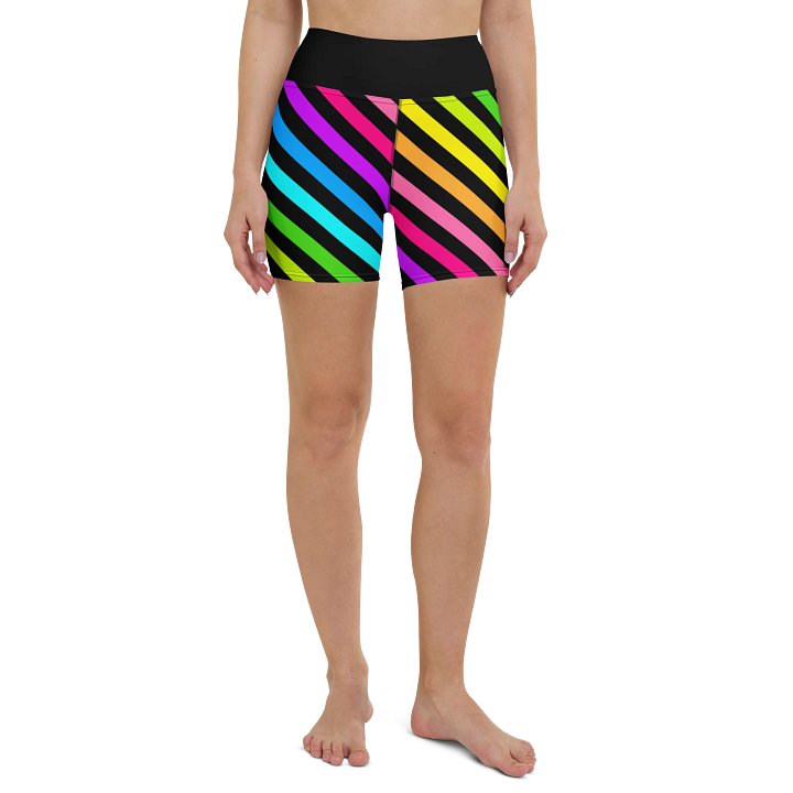 Bród Meaning Pride | Yoga Shorts in Irish / Gaeilge for PRIDE 🏳️‍🌈 product image (2)