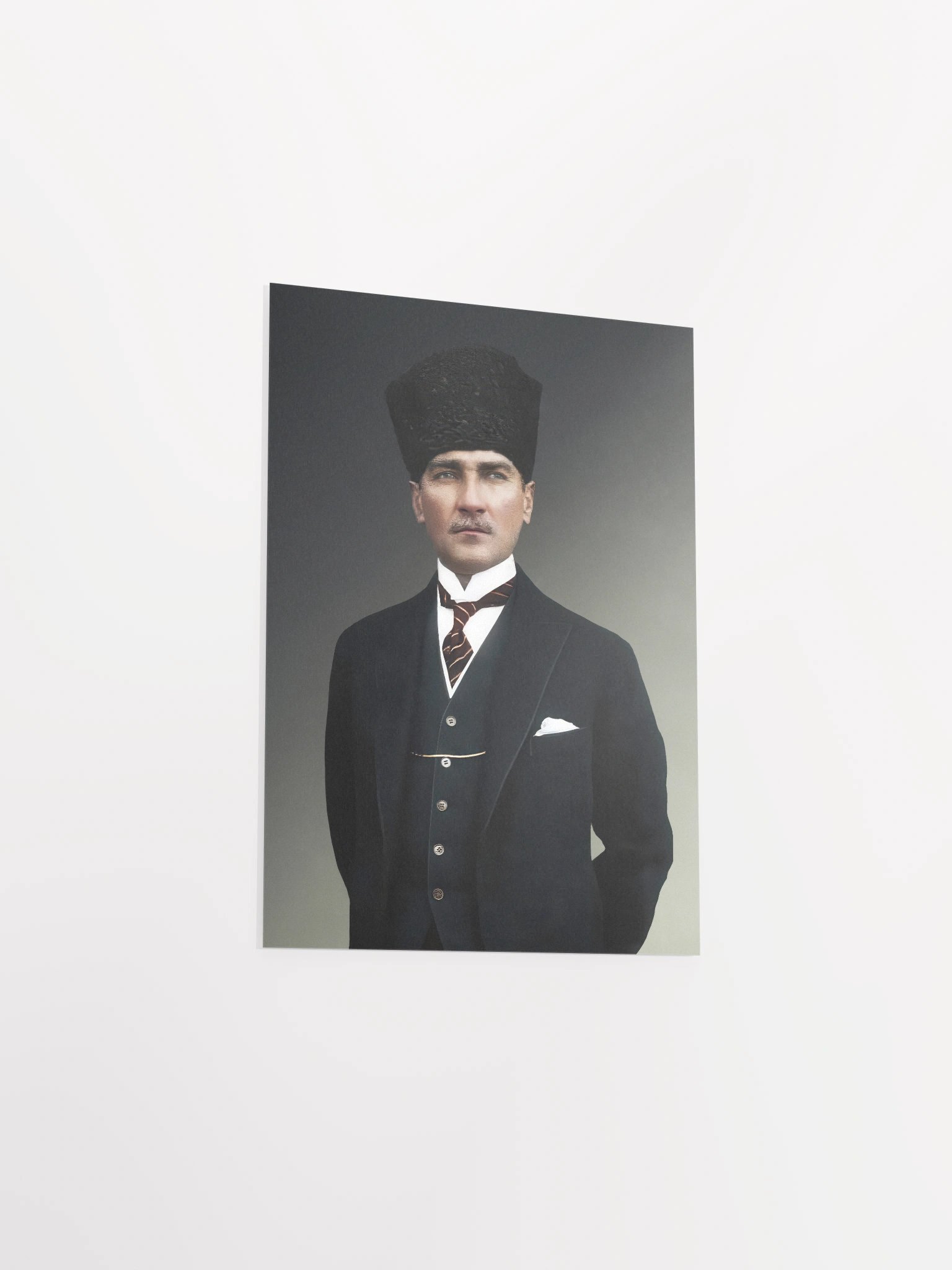 Mustafa Kemal Atatürk photo poster, 1930s — Turkish Leader wall art for office product image (9)