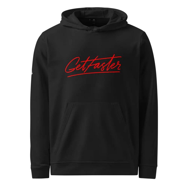 Get Faster Red Adidas Hoodie product image (1)