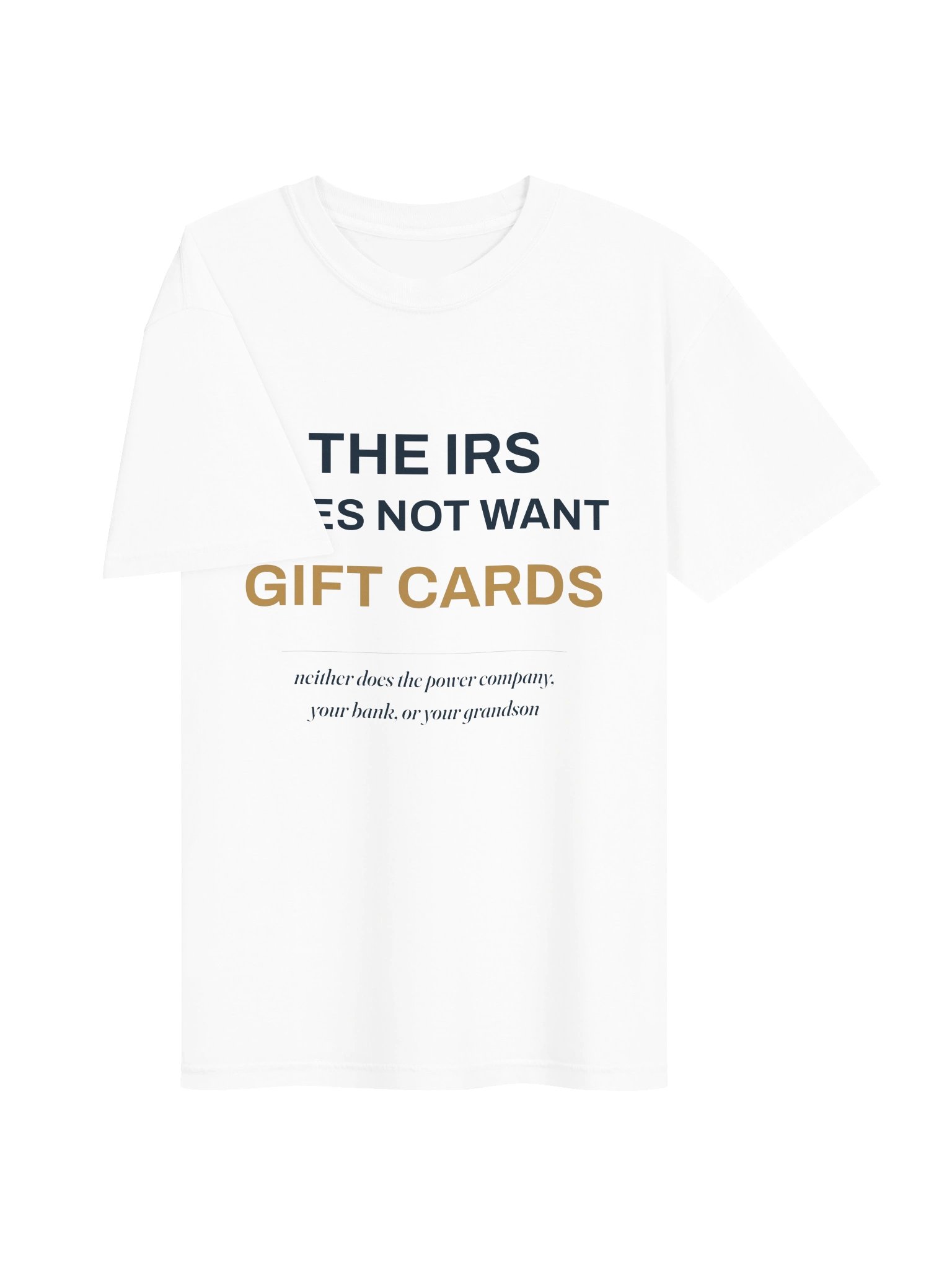 The IRS Does Not Want Gift Cards product image (3)