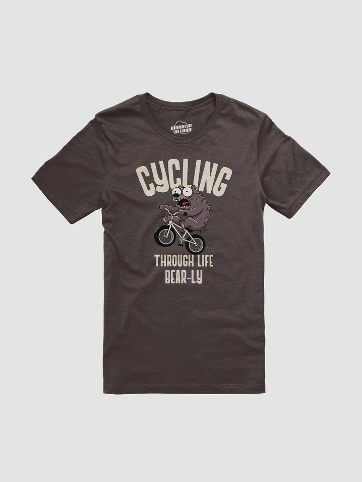 Cycling through life bear-ly - long product image (1)