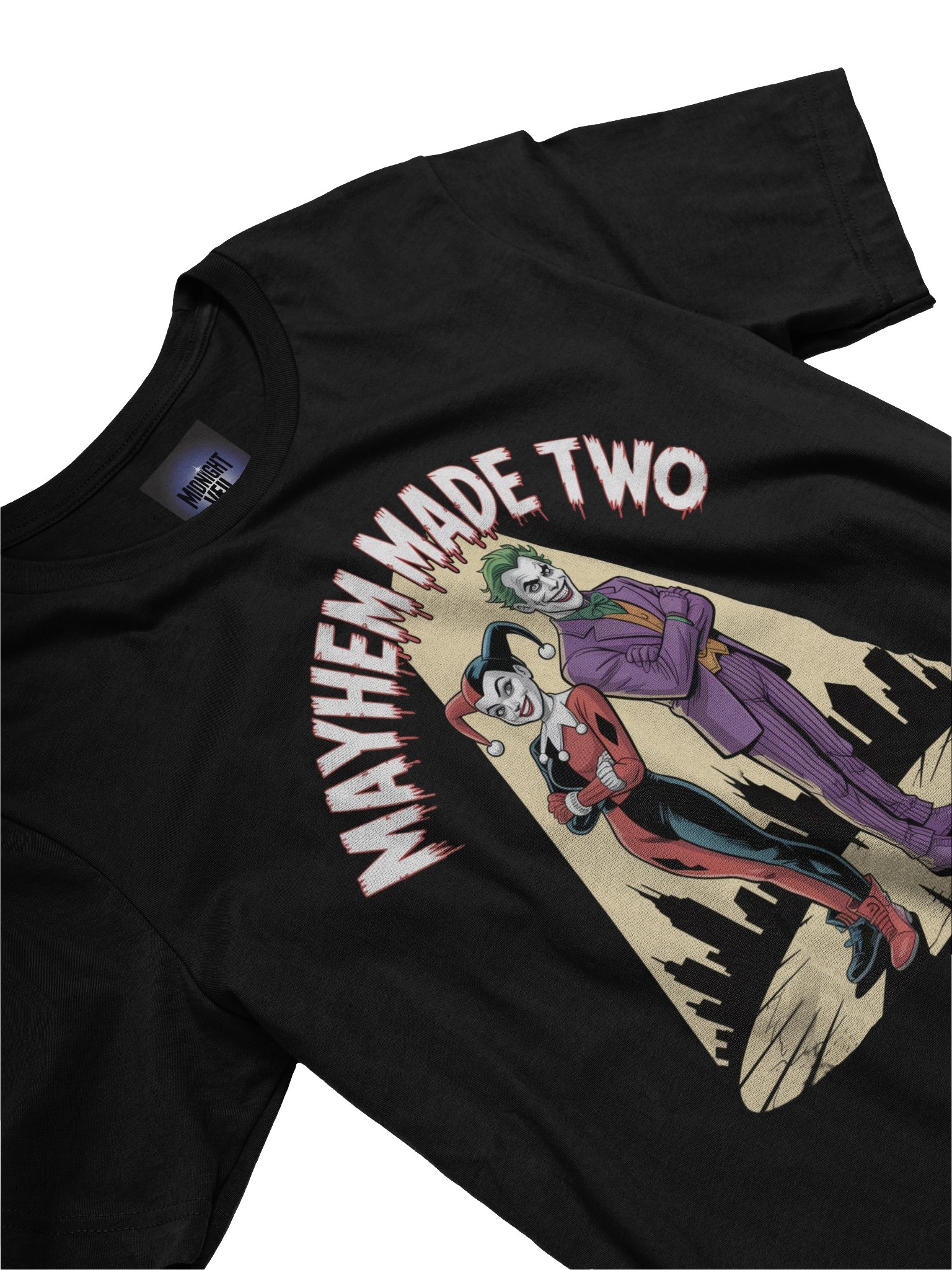 Mayhem Made Two: Joker & Harley Quinn Chaotic Union T-Shirt product image (5)