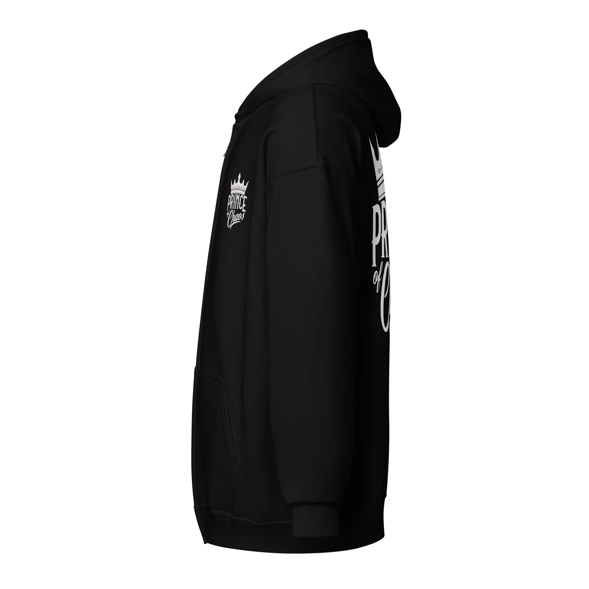 Prince of Chaos Zippered Hoodie product image (3)