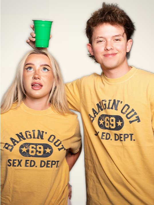 Sex Ed Dept. T-Shirt - Mustard product image (1)