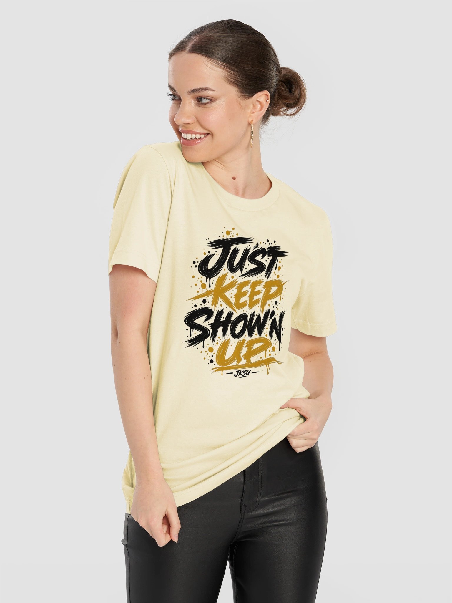 Just Keep Show'n Up "Who Dat Five Oh Feaux Life" Tee product image (25)