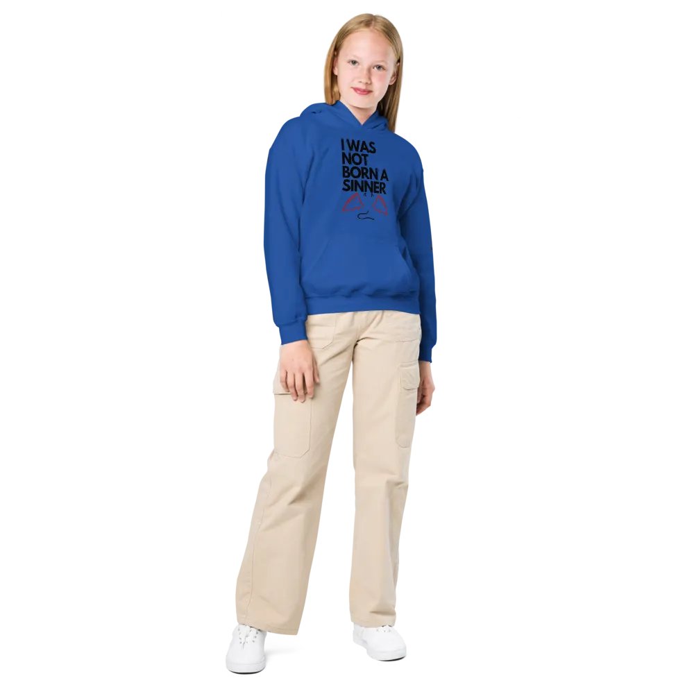 Youth Hoodie - I Was Not Born a Sinner product image (3)