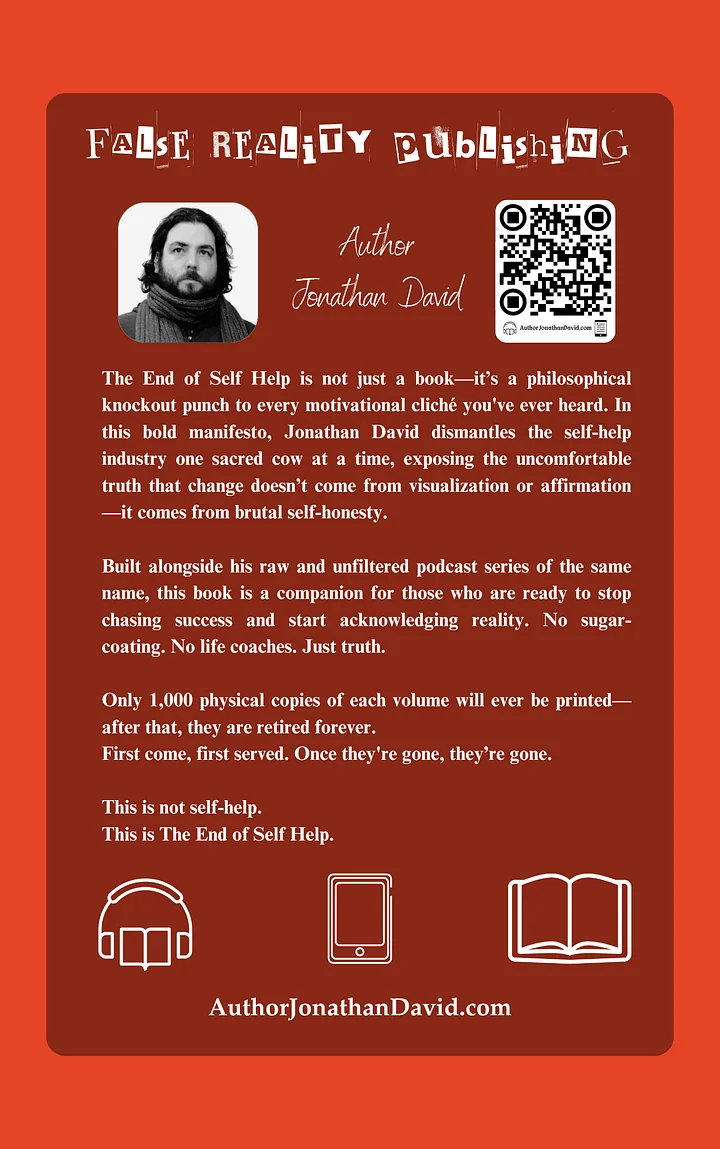 PREORDER The End of Self Help | Signed Paperback [Includes eBook & Audiobook] product image (2)