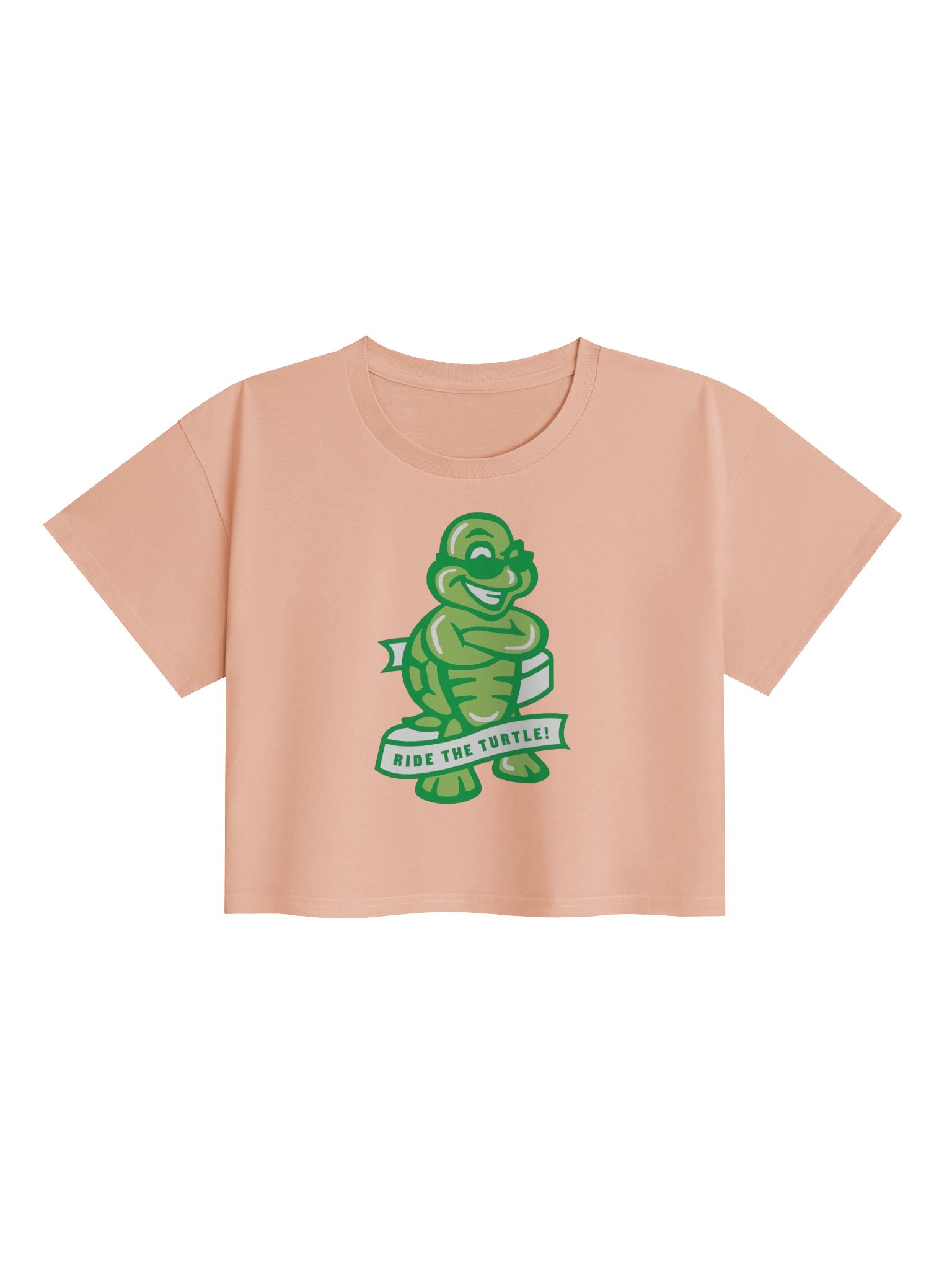 OG Ride the Turtle - Womens Crop Tee product image (25)