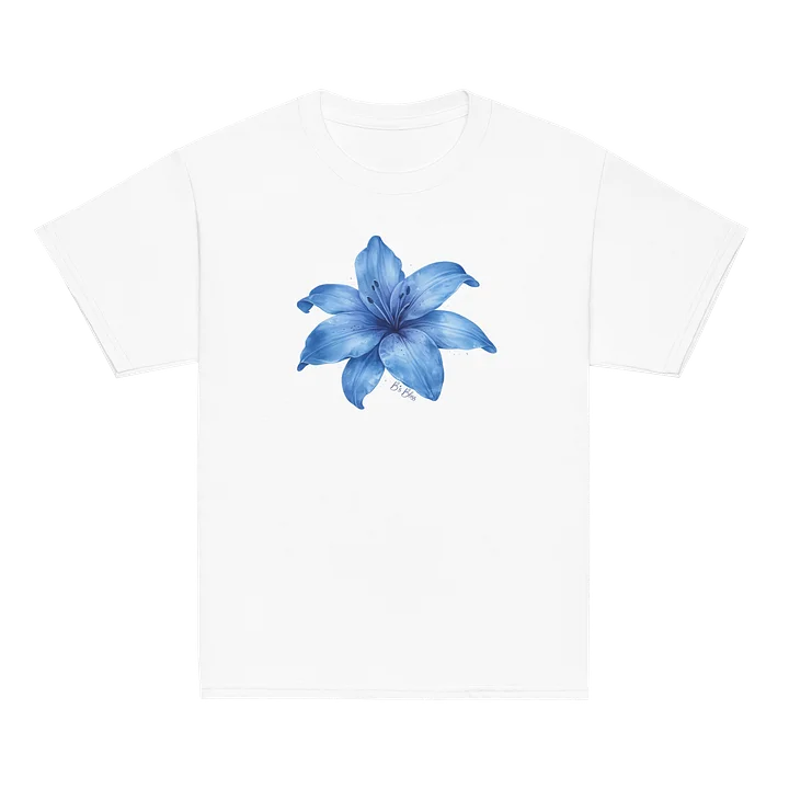 Blue Lily Baby Tee product image (1)