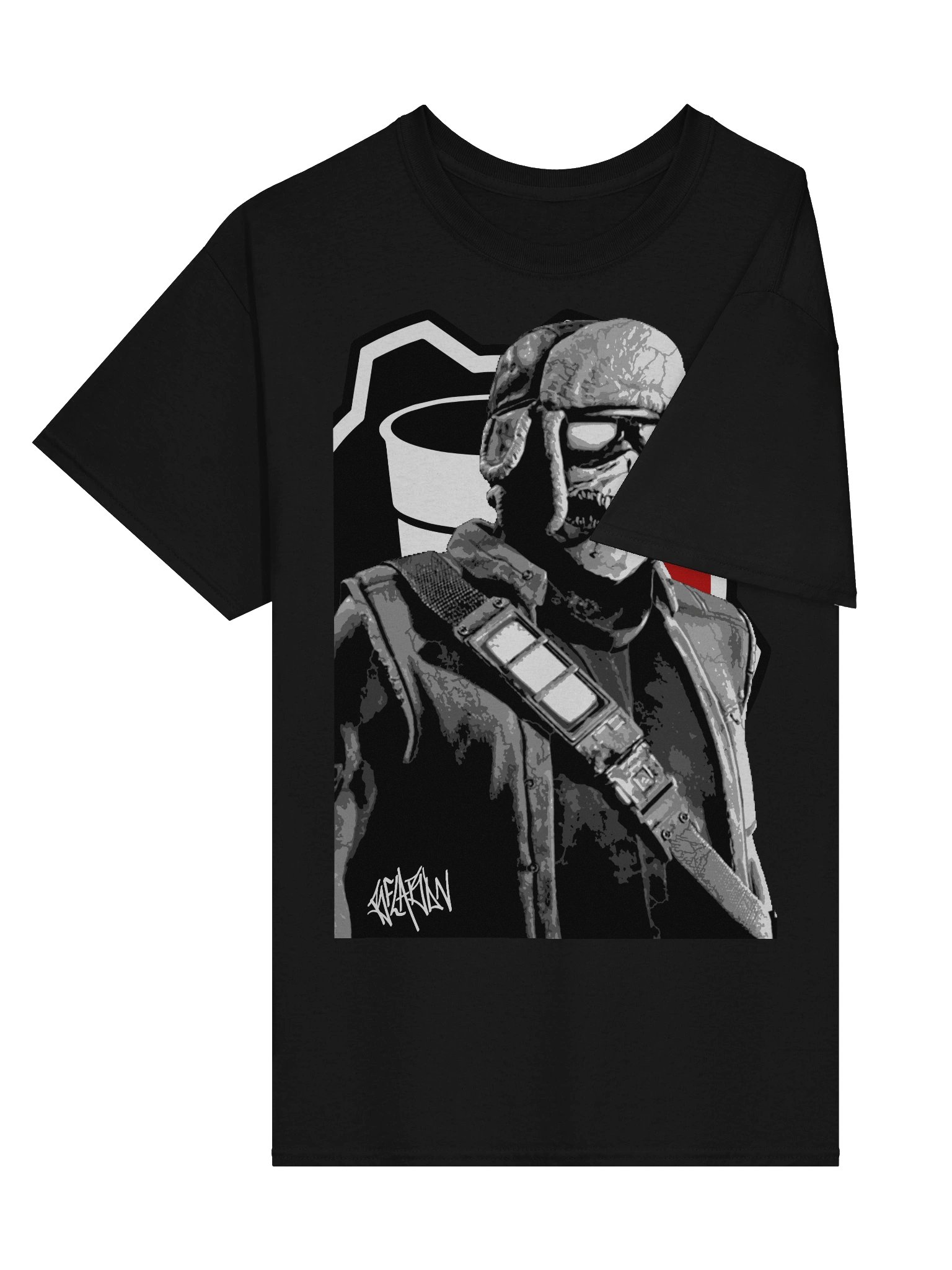 Gary Painting Tee (BLACK) product image (3)