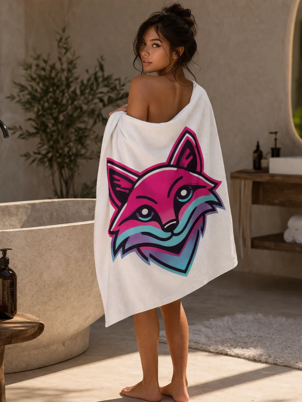 Pete Fox Bath Towel product image (2)
