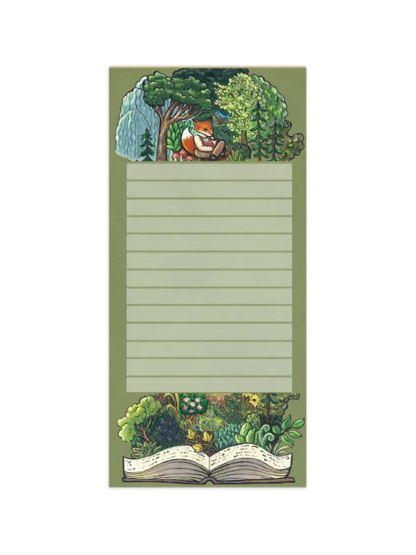 Fantasy Forest Fox Cake - Note Pad product image (2)