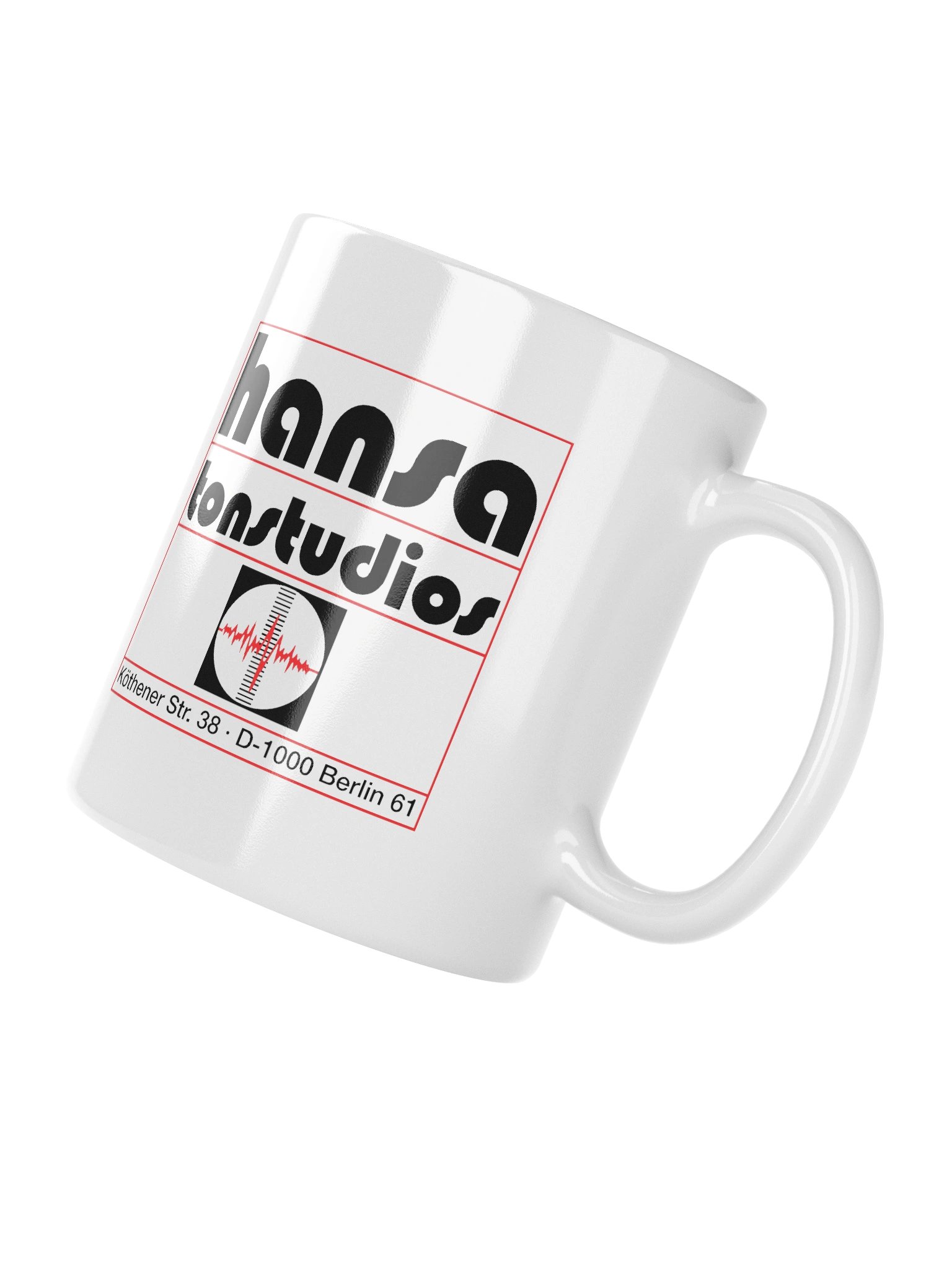 White Vintage Logo Ceramic Mug product image (4)