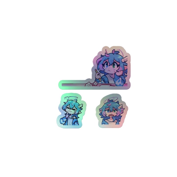 Sunflower Smith 2.0 Holographic Sticker Set product image (1)