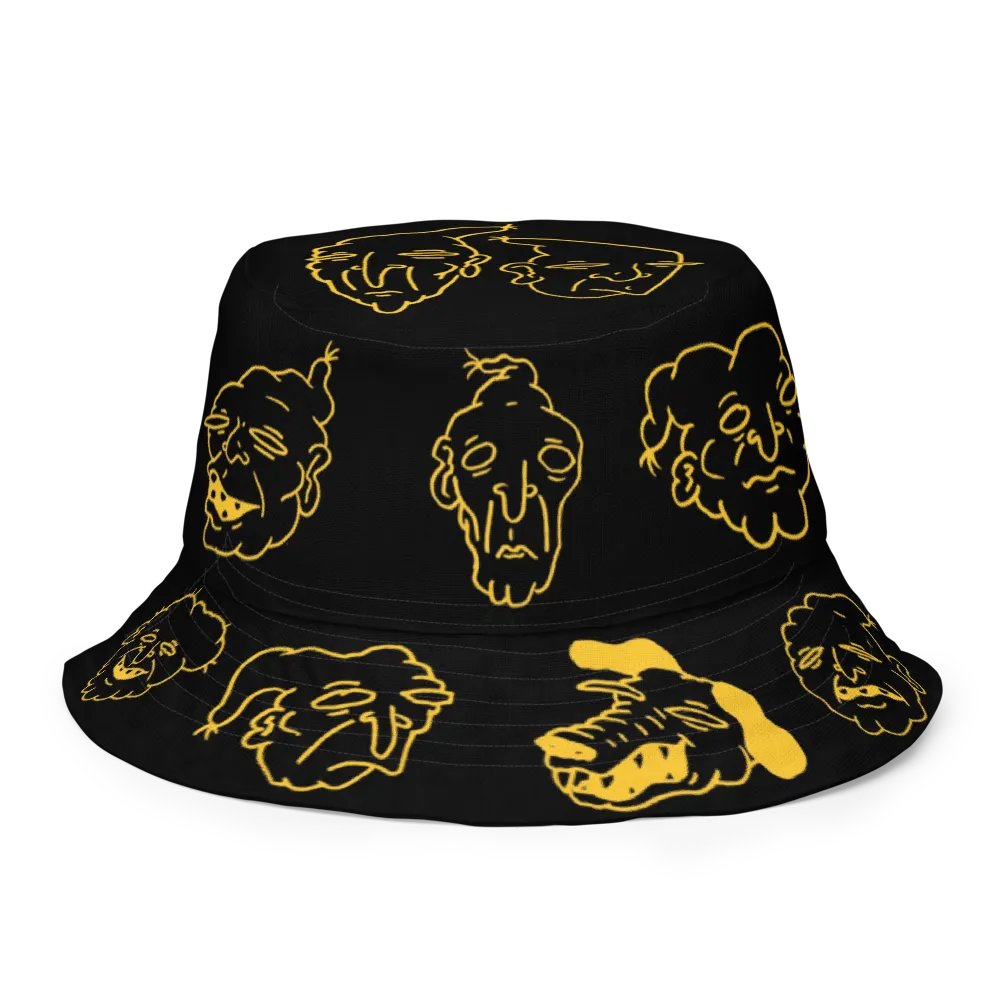 DOODLE BUCKET (YELLOW REVERSABLE) product image (2)