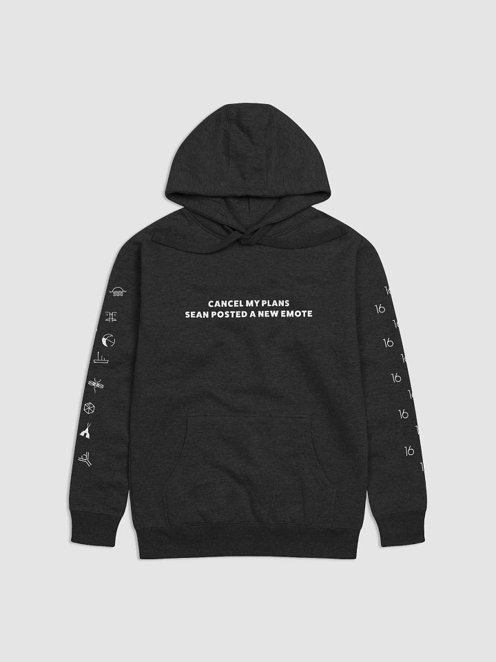 Cancel My Plans | NMS | Sleeves Printed | Cotton Hoodie product image (1)