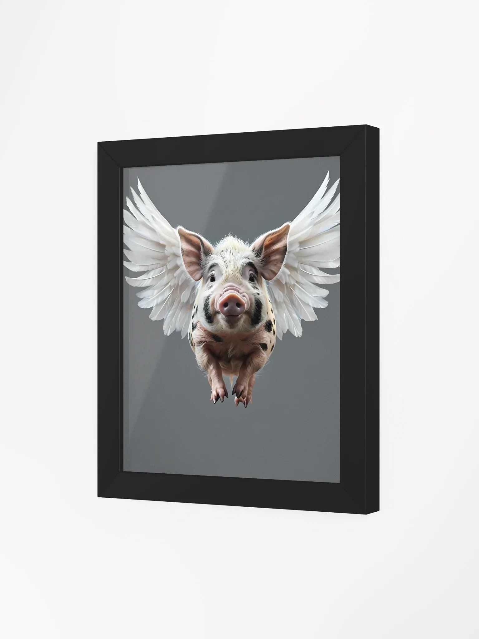 Flying Pig Framed Matte Poster product image (4)