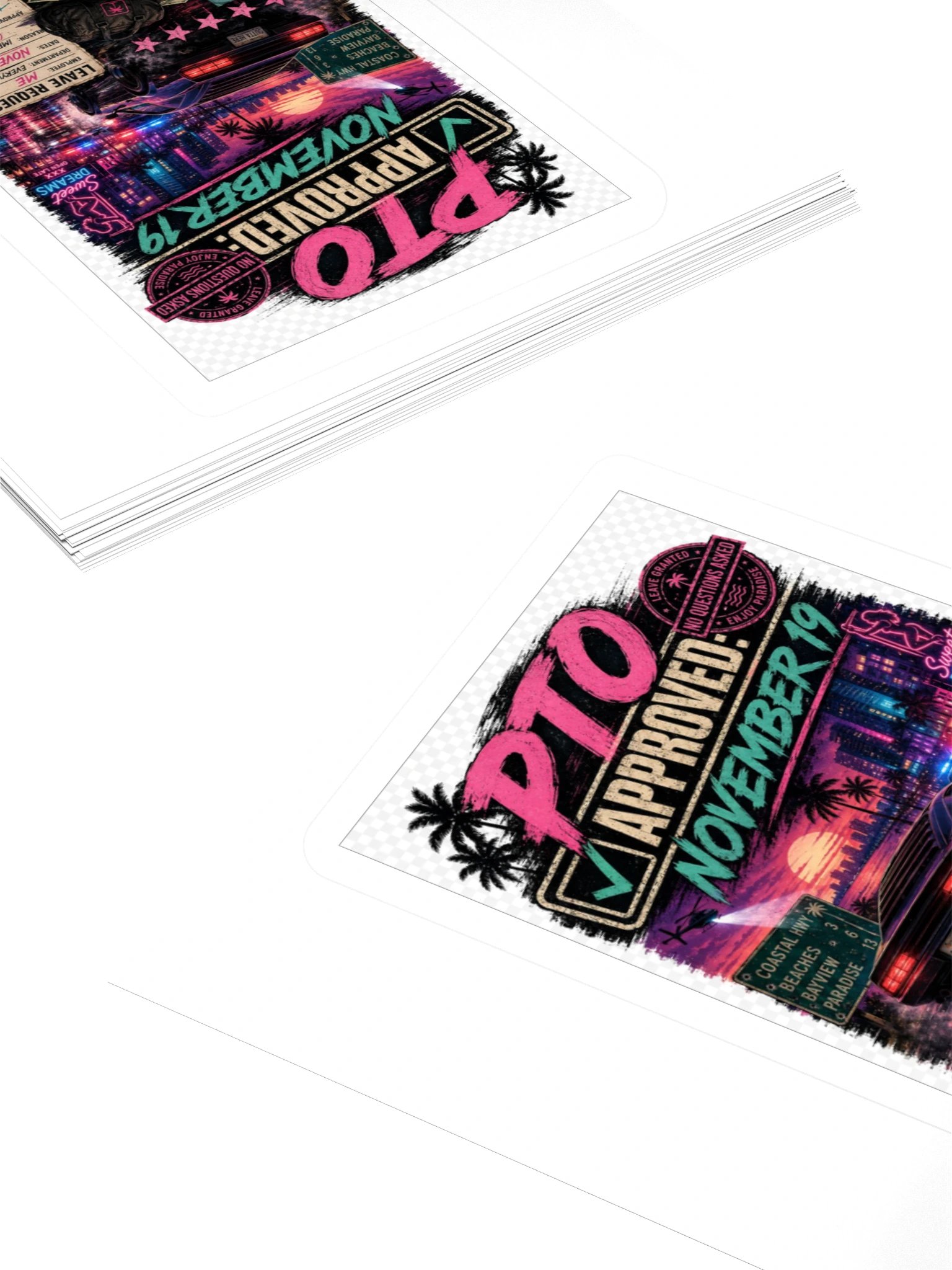 PTO Approved Sticker product image (4)