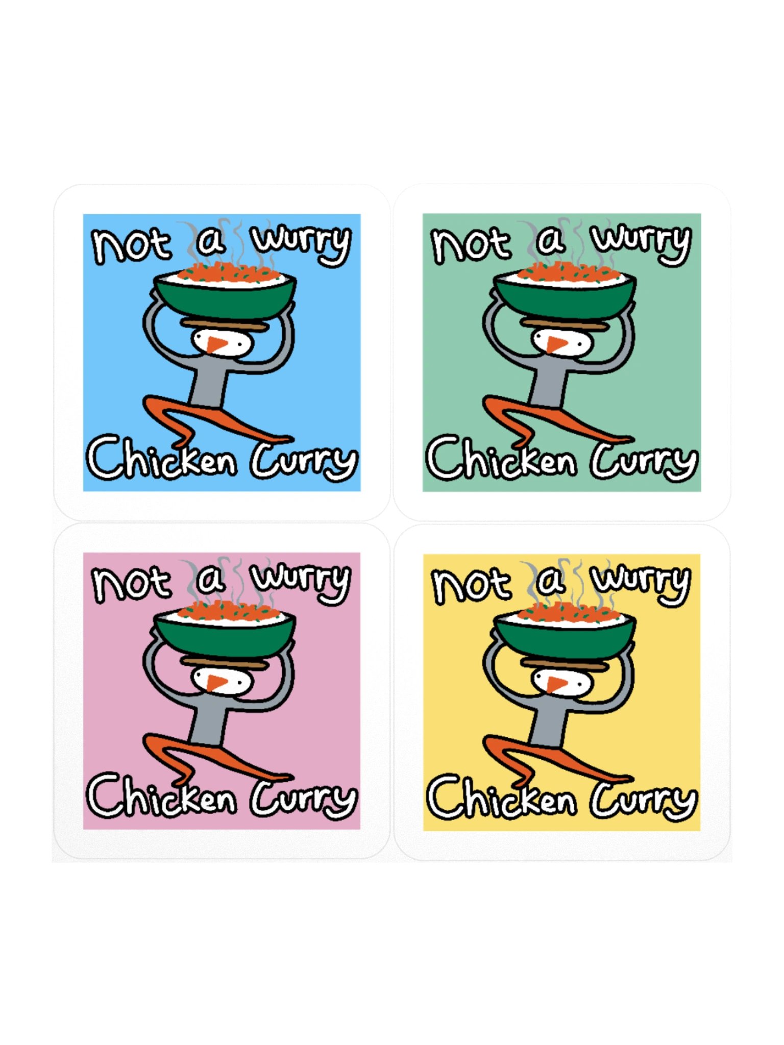 Not a Wurry Chicken Curry Sticket Set product image (2)