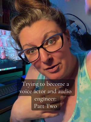 Trying to become a voice actor and audio engineer: Part Two #voiceacting #audioengineering #series #narration #trysomethingnew 