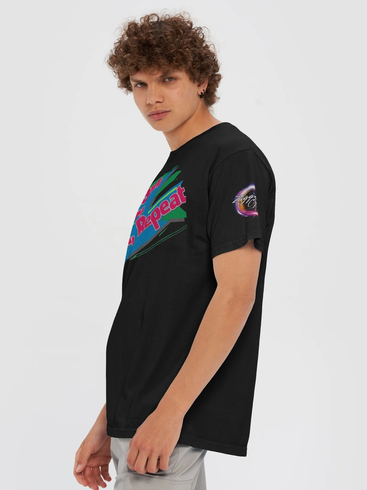 Stream, Dream, Laugh, Repeat T Shirt product image (3)
